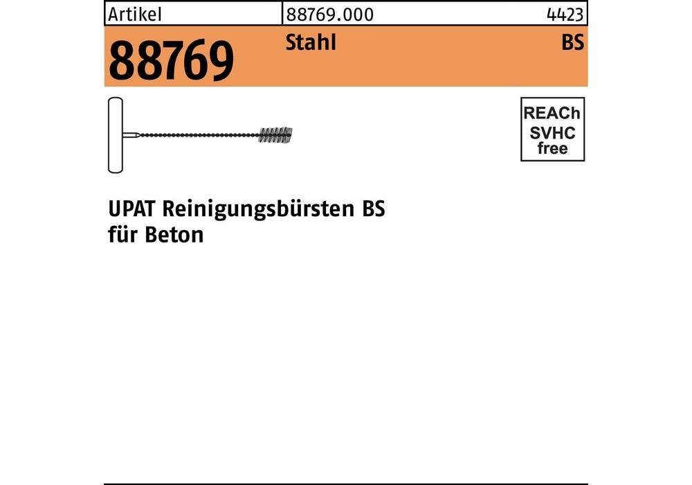BS BS UMV M24 Beton Upat für - Drahtbürste VARIO Reinigungsbürste R Reinigungsbürsten F. 28 88769 Stahl