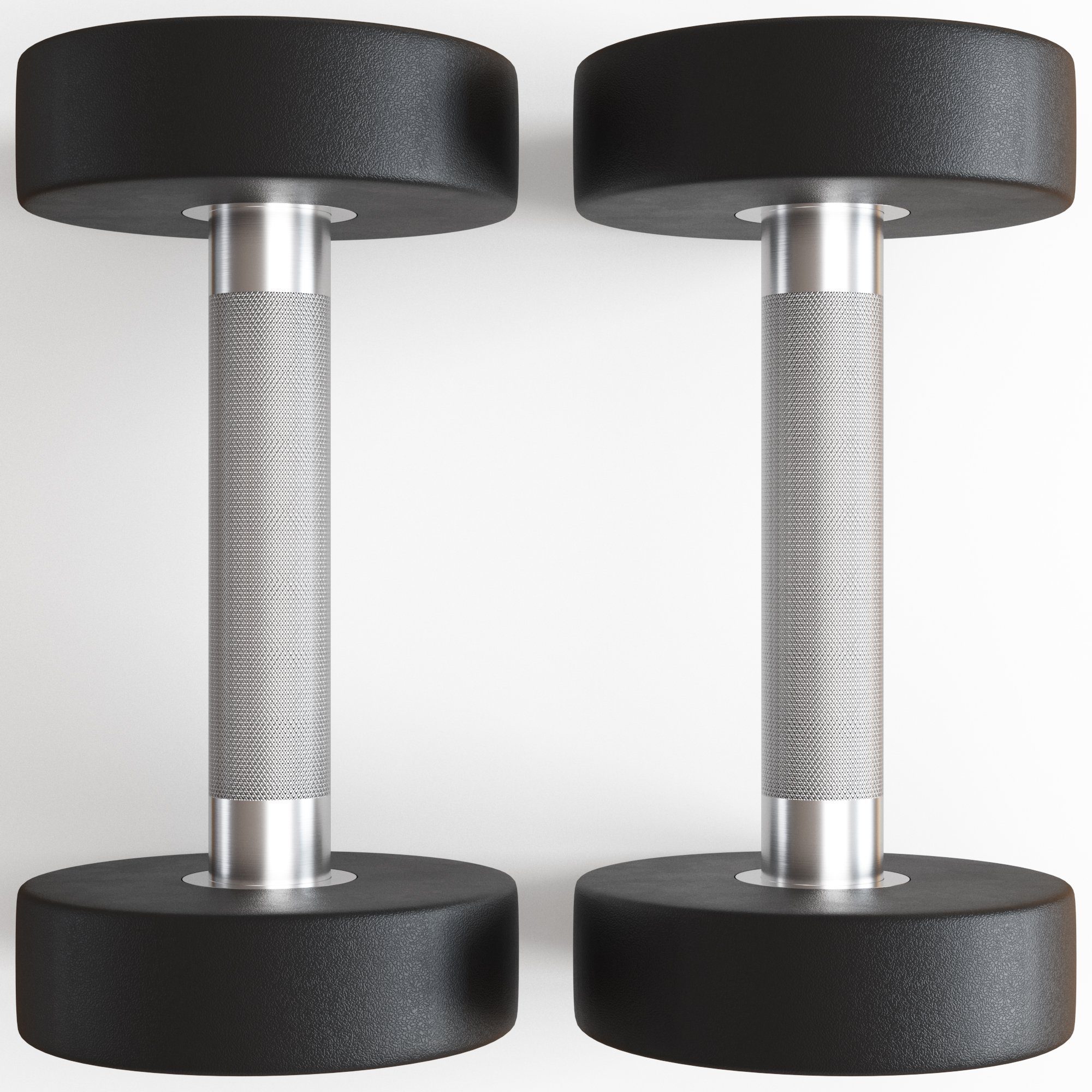 ATLETICA Kurzhantel Polyurethan Rundhanteln Paar, 2,5 kg - 40 kg, Extrem robust