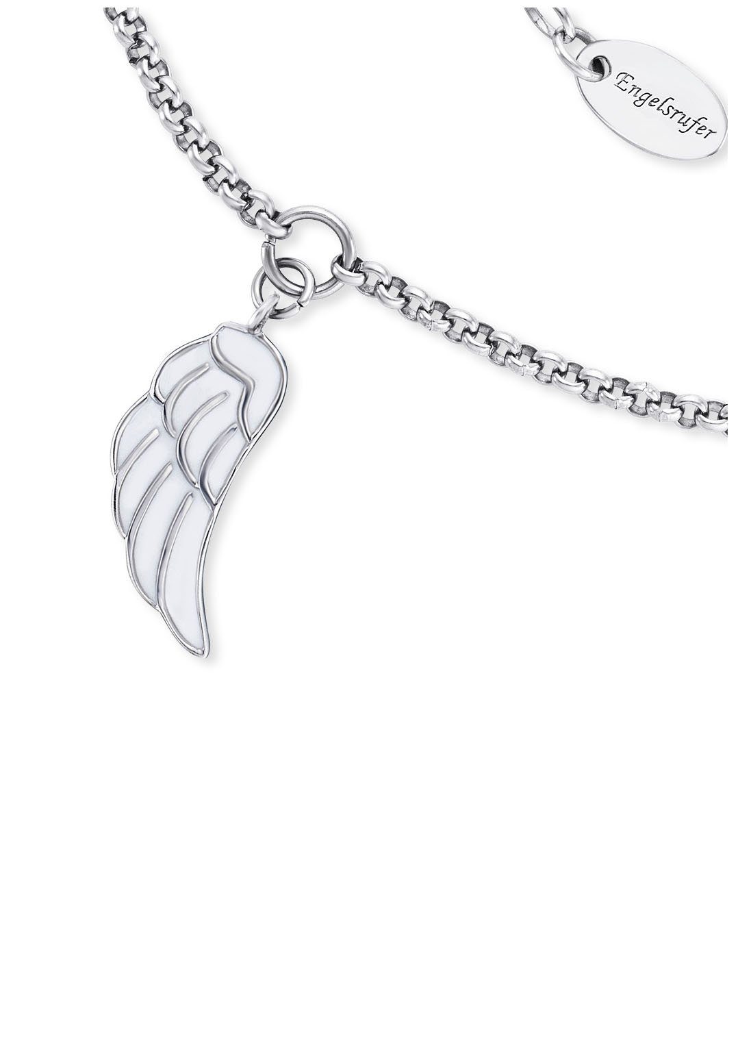 Engelsrufer Fußkette Flügel mit Emaille, ERFS-LILWING-PE, günstig online kaufen