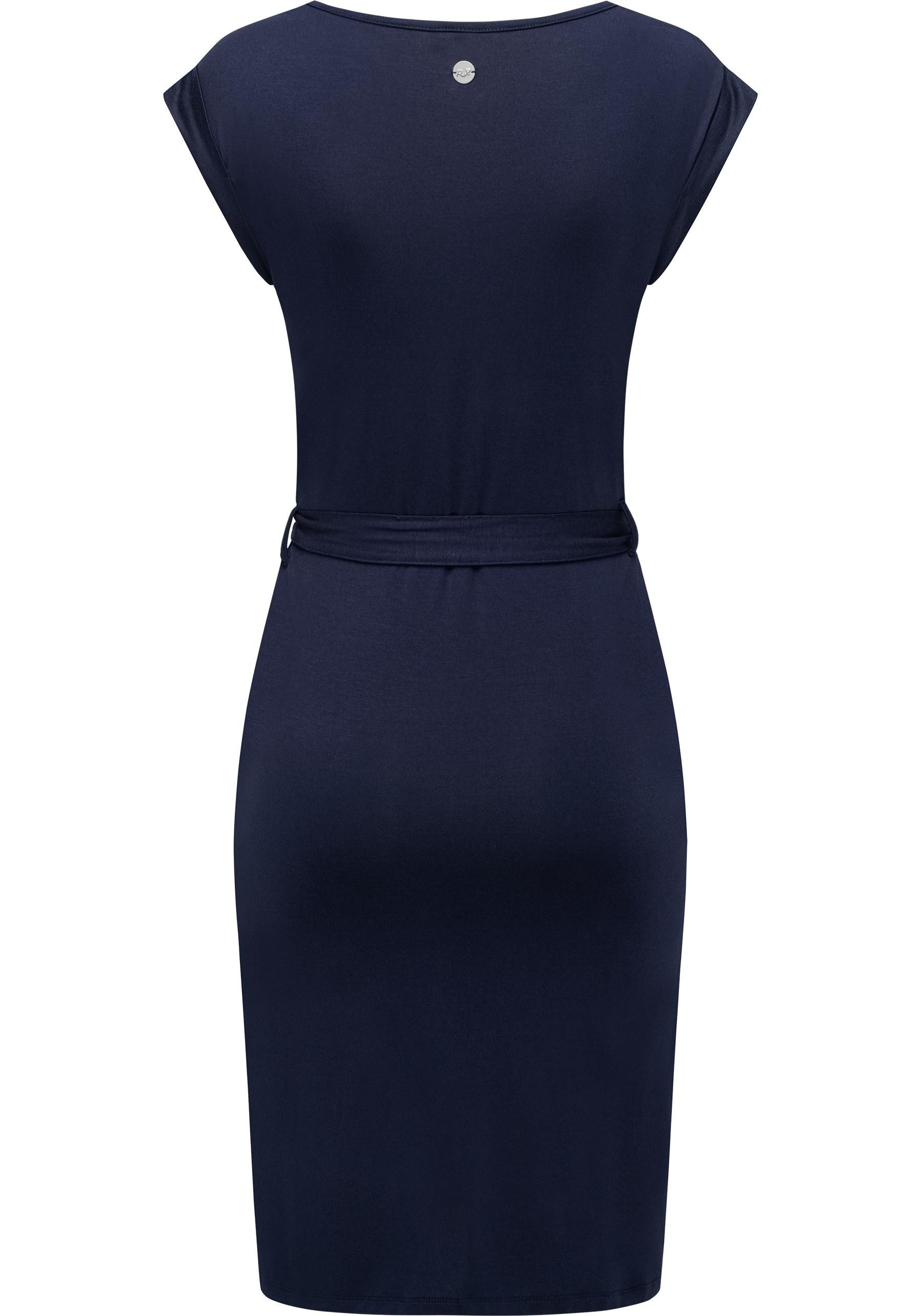 Ragwear Sommerkleid Taggien Knielanges, leichtes Midikleid