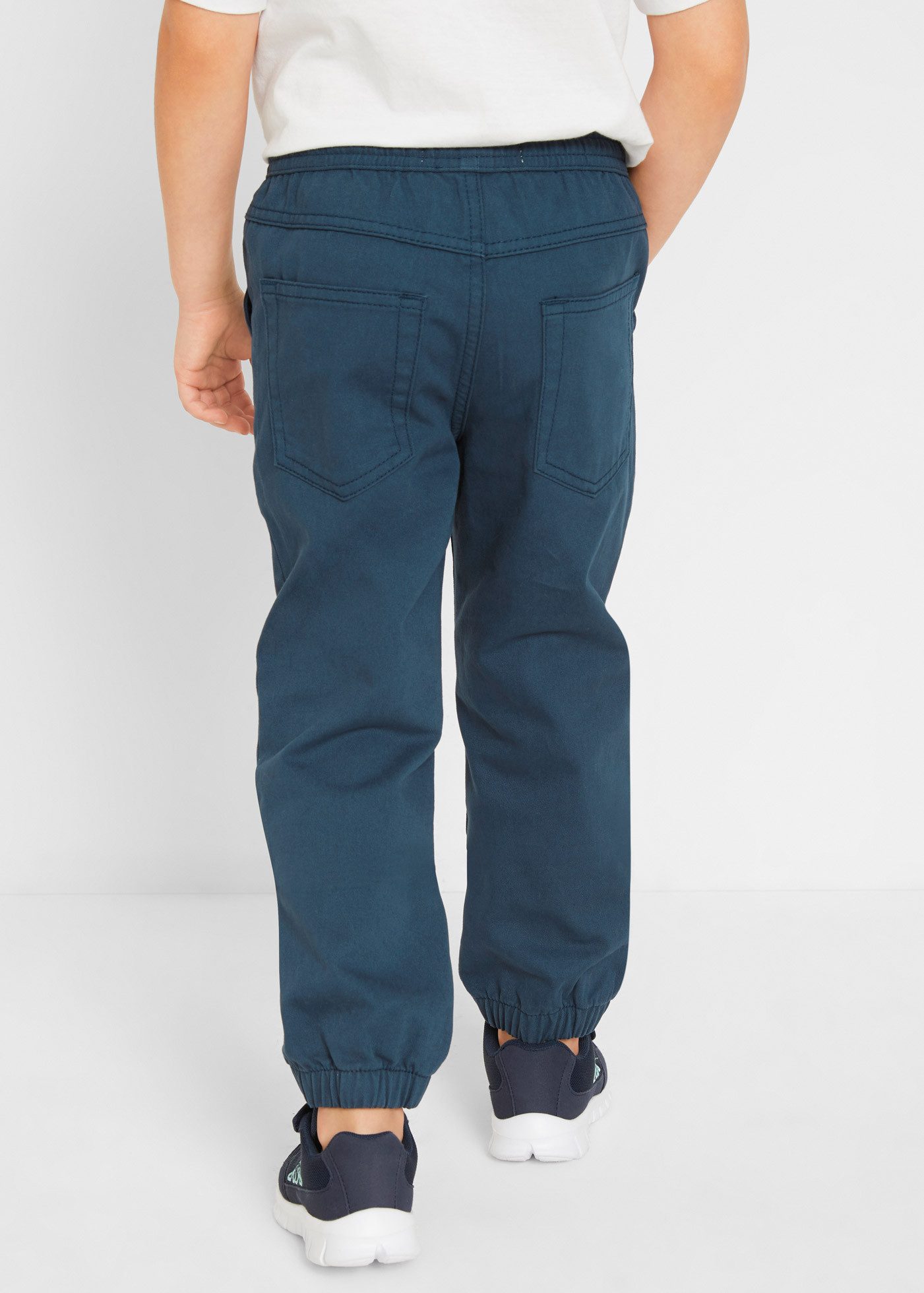 bonprix Schlupfhose (Packung, 3-tlg) aus Baumwolle, mit elastischem Bündchen, Regular Fit