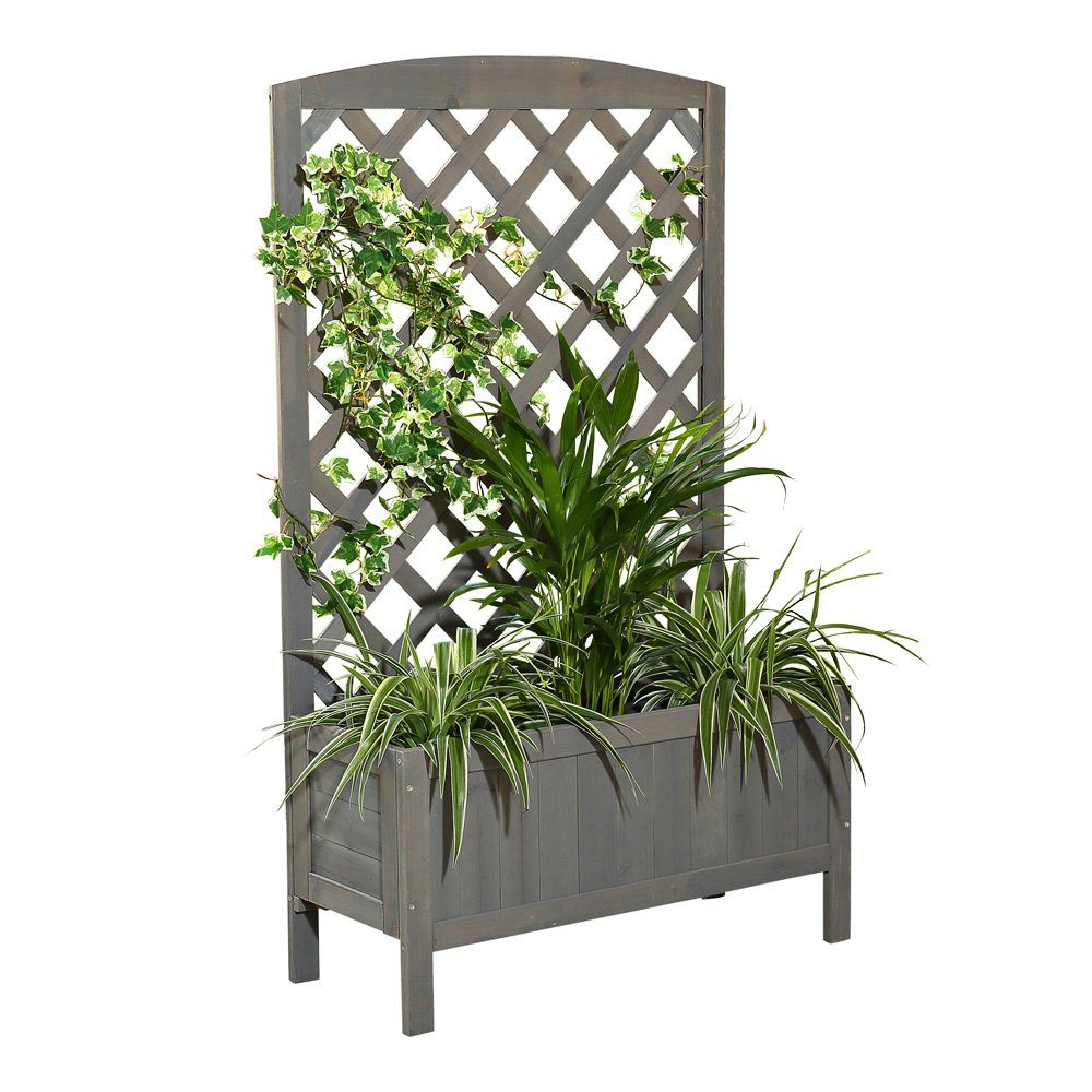Feel2Home Blumenkasten Blumenkasten Holz Rankkasten Rankgitter günstig online kaufen