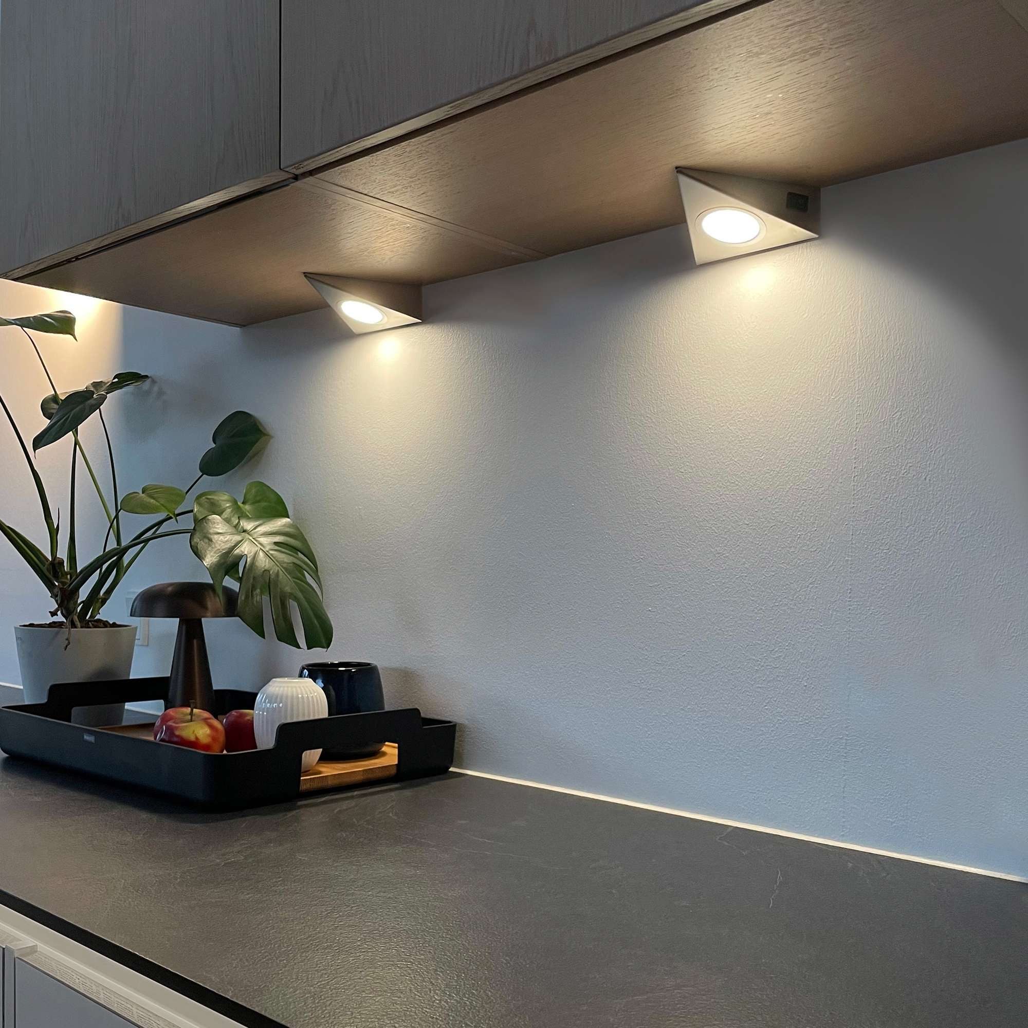 Loevschall Unterschrankleuchte Emerald Kit Unterbauleuchte LED Lampe 230V, günstig online kaufen