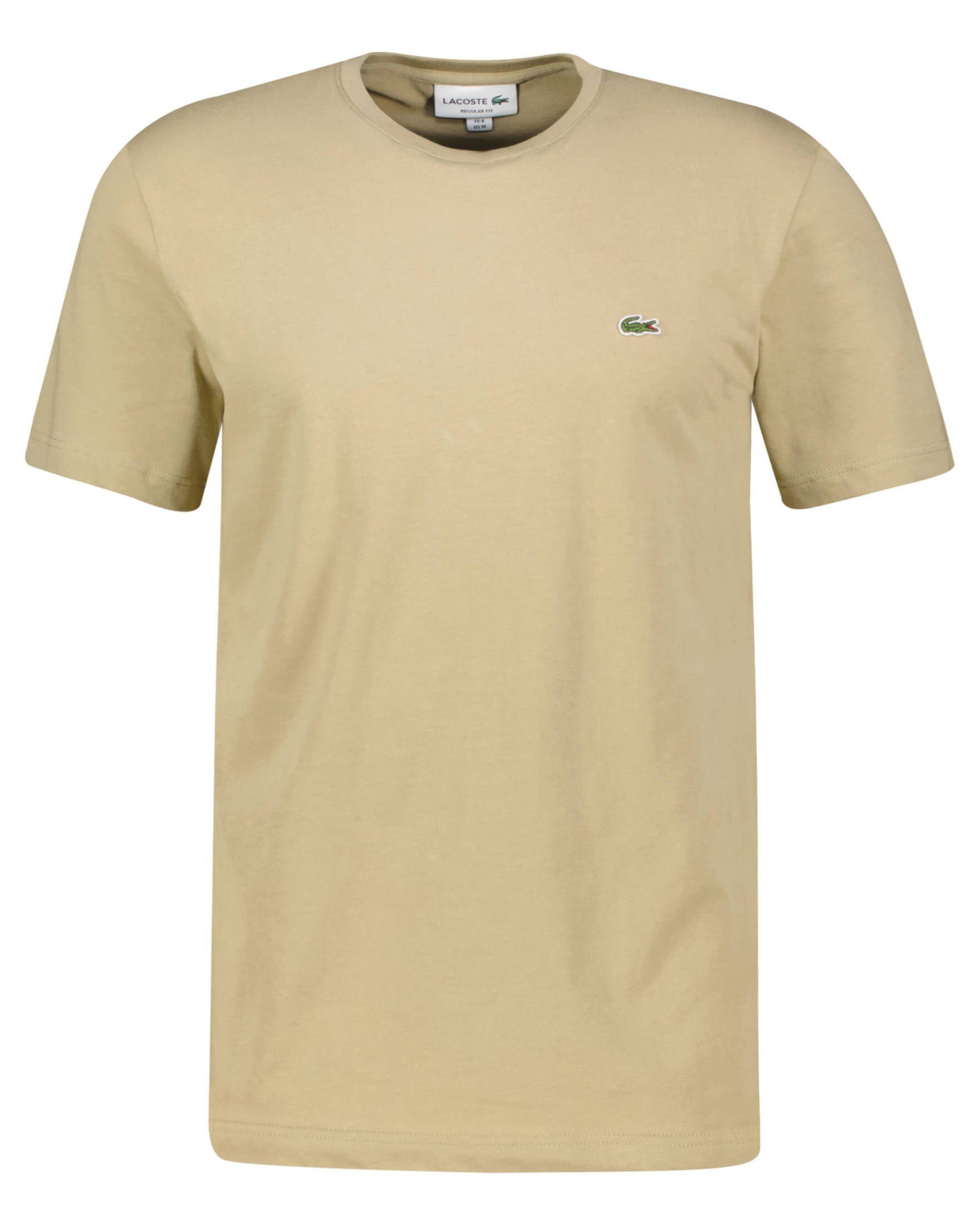 Lacoste T-Shirt Herren T-Shirt (1-tlg) braun (25)