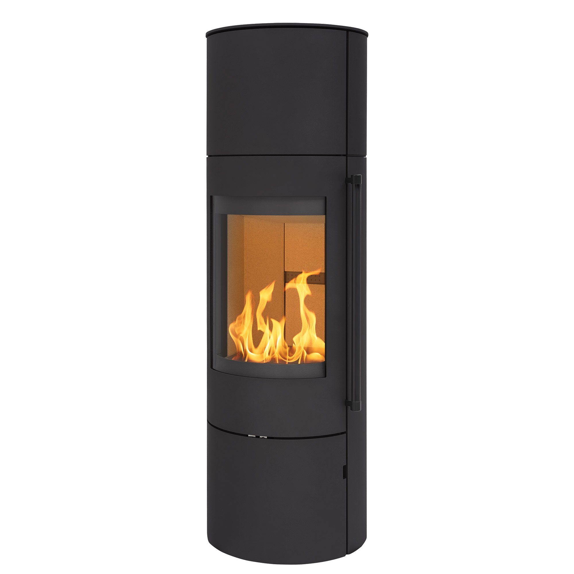 H&M Germany Kaminofen EVO 2.1 XL Stahl-schwarz, 7 kW, Zeitbrand