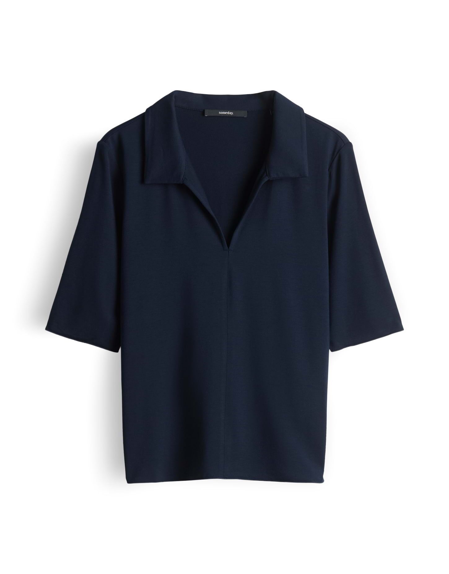 someday Poloshirt Kirosa polo Basicshirt aus Jersey mit Polokragen Schmale günstig online kaufen