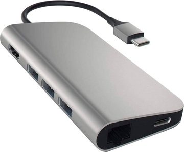 Satechi Type-C Multi-Port Hub 4K Ethernet Notebook-Adapter