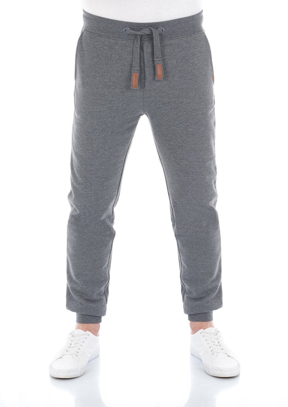 riverso Sweathose Herren Jogginghose RIVSven Slim Fit Trainingshose aus pflegeleichter Baumwollmischung
