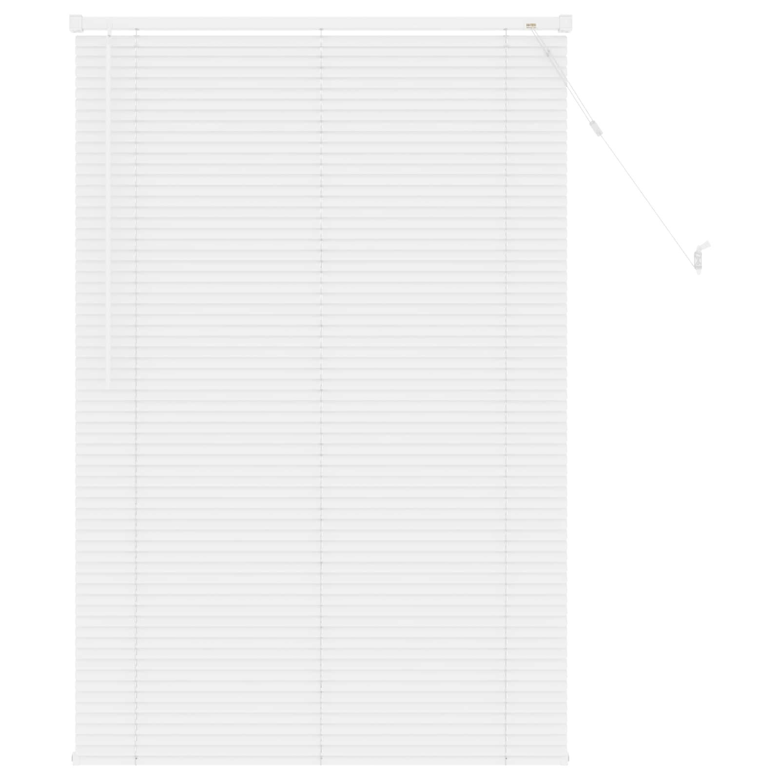 Rollo Venetianer Jalousie Weiß 150 x 100 cm PVC, vidaXL