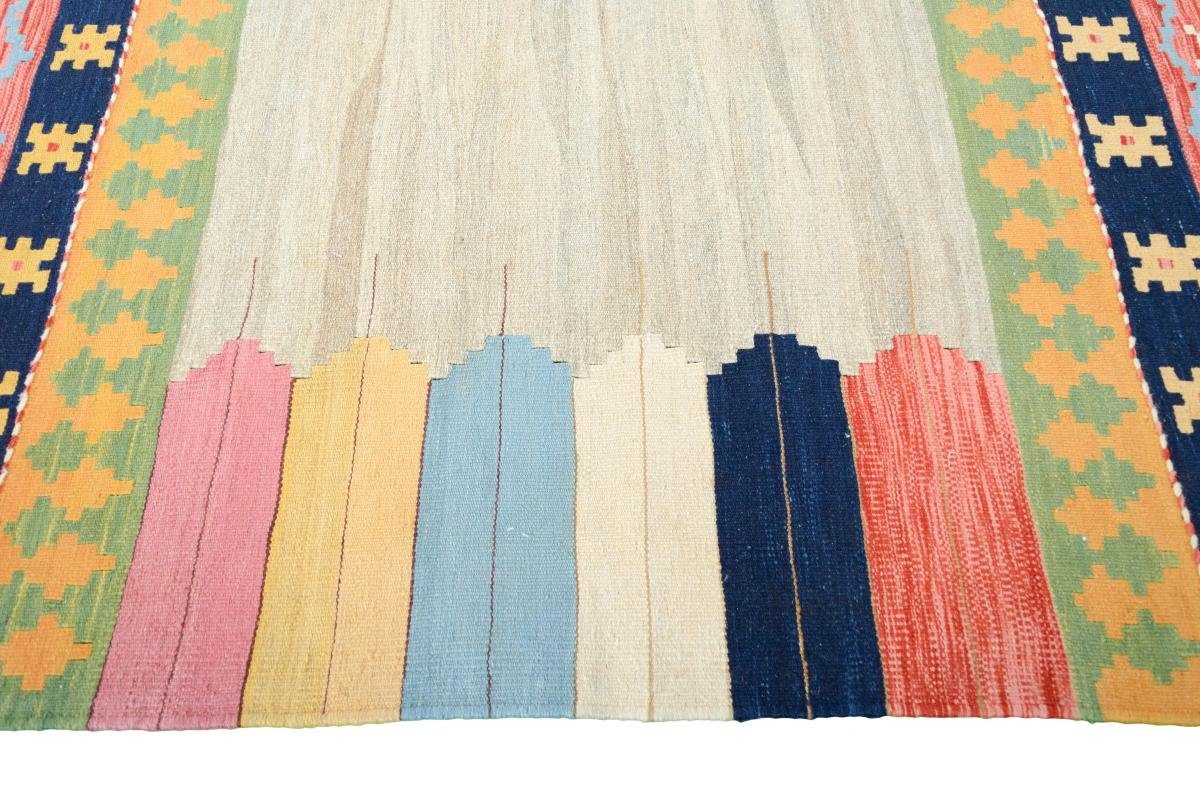 Nain Orientteppich Orientteppich Handgewebter 129x186 rechteckig, Perserteppich, mm / Kelim Fars Trading, 4 Höhe: