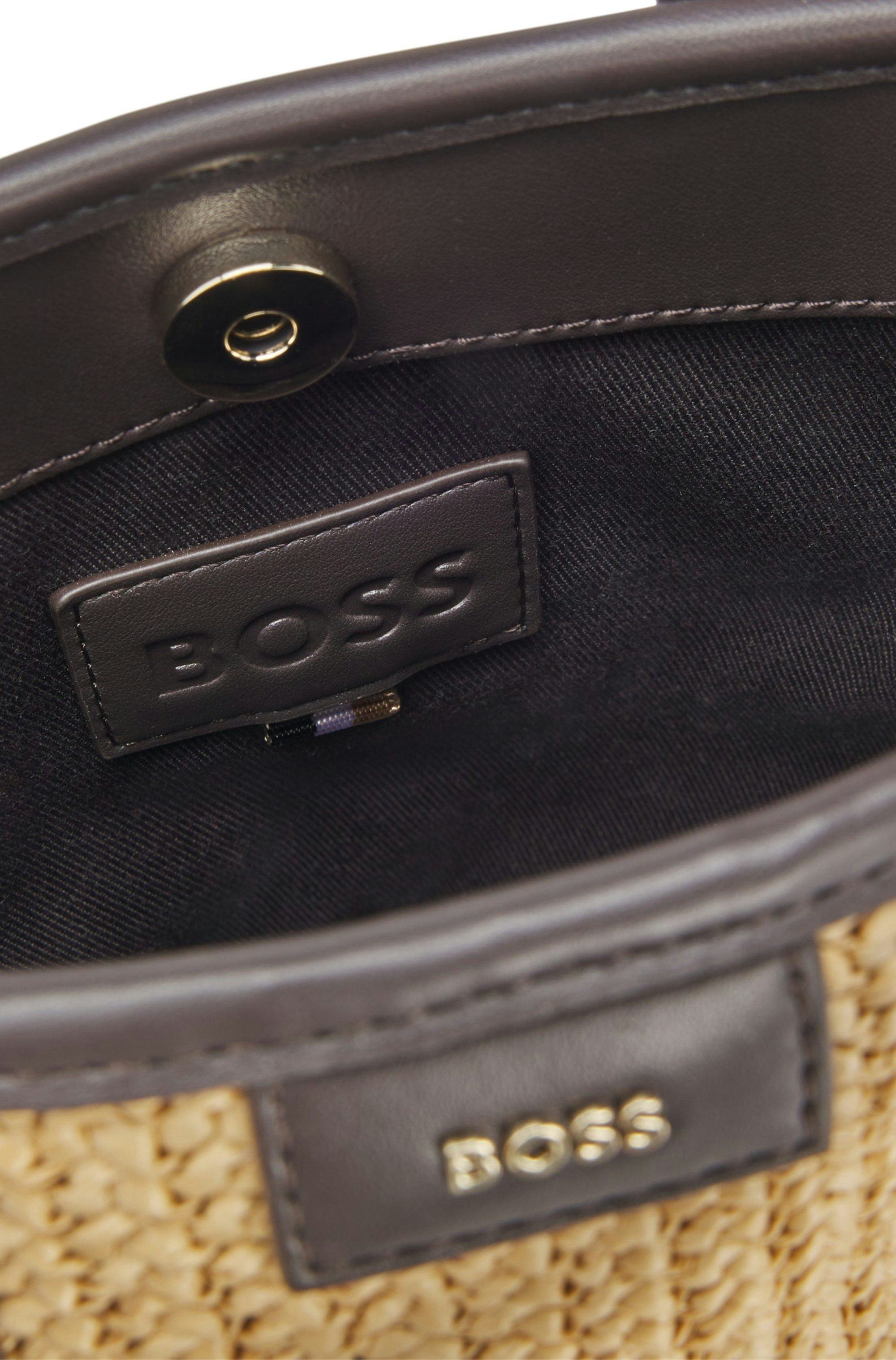 BOSS Umhängetasche JALA, Damen Urlaubstasche, Tragetasche, Henkeltasche mit Magnetverschluss