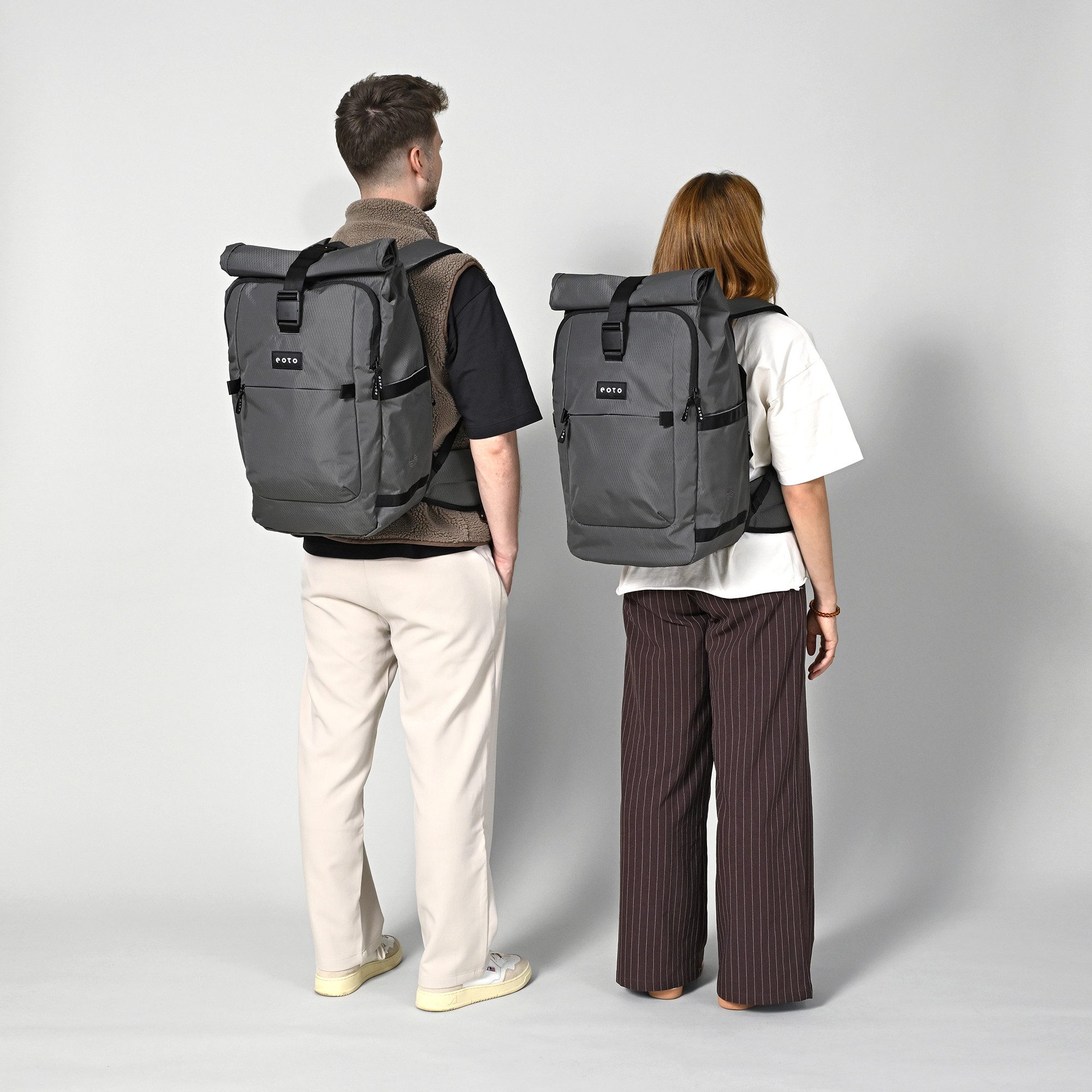 eoto Rucksack TALL41, Roll Top, ergonomisch, nachhaltig, 41 L (1-tlg)