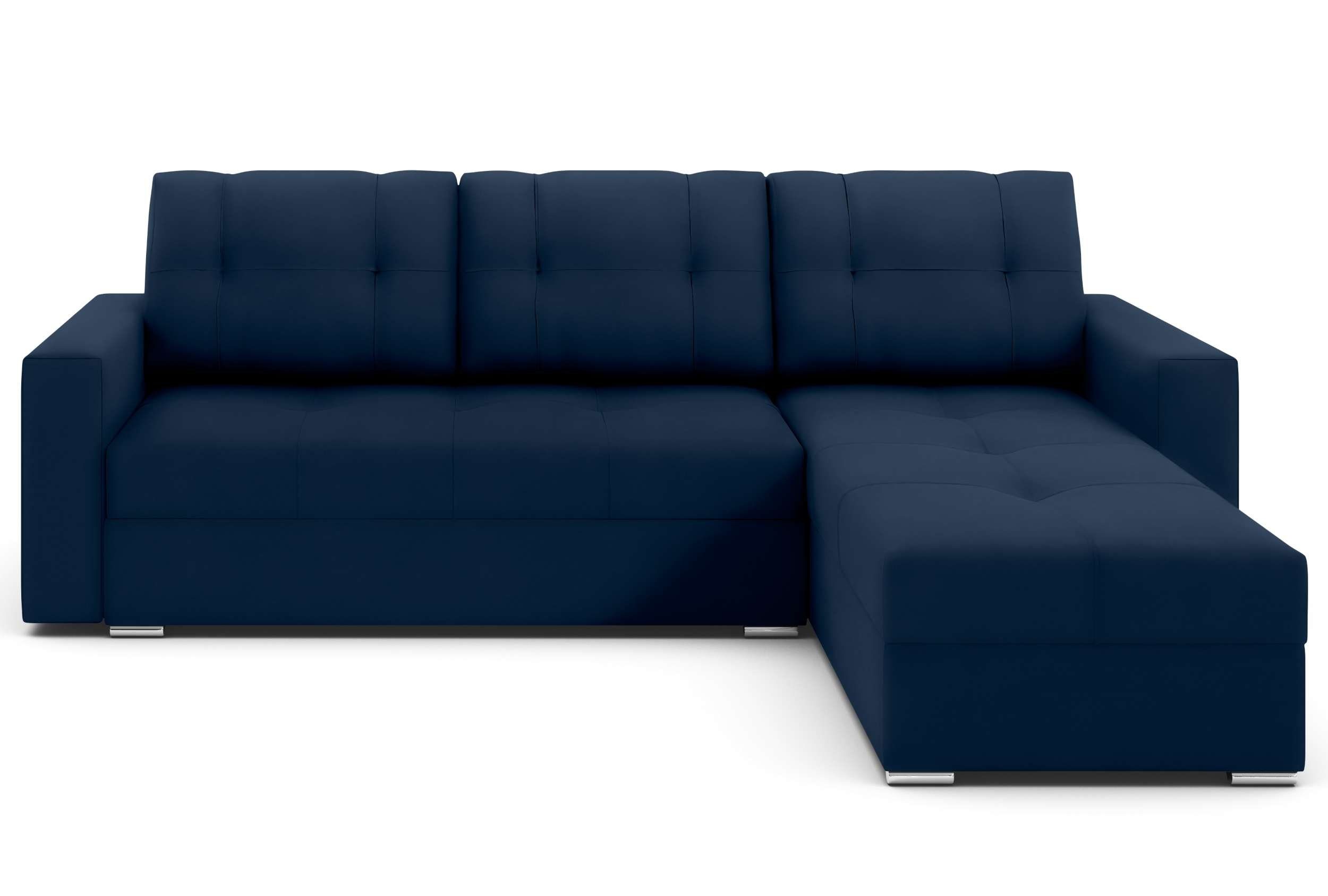 Stylefy Ecksofa Sitzkomfort, Bettfunktion, L-Form, Design Modern Bettkasten, mit Eckcouch, Sofa, Adelina, mit