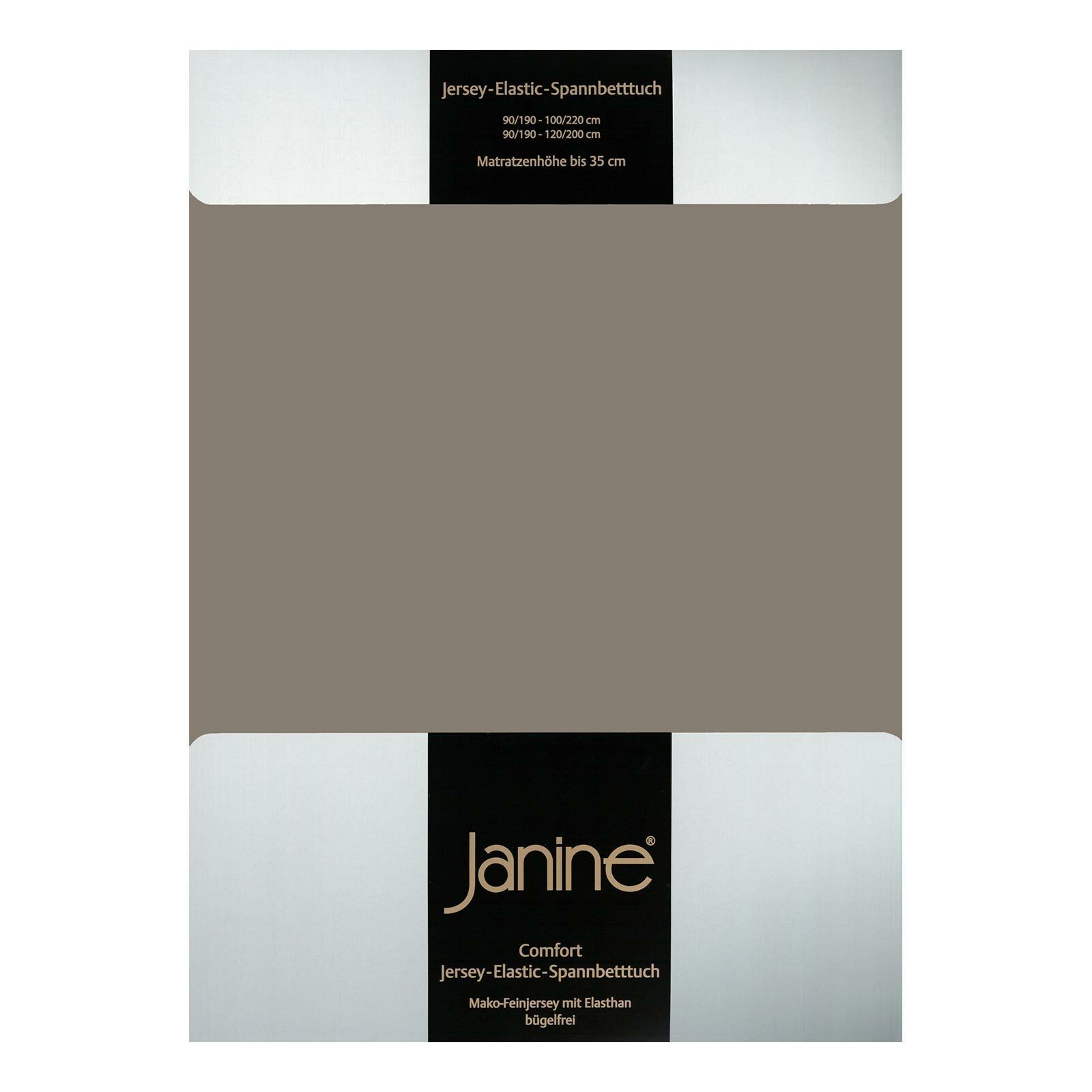 Janine Spannbettlaken ELASTIC 5002, Jersey-Elasthan, Gummizug: günstig online kaufen