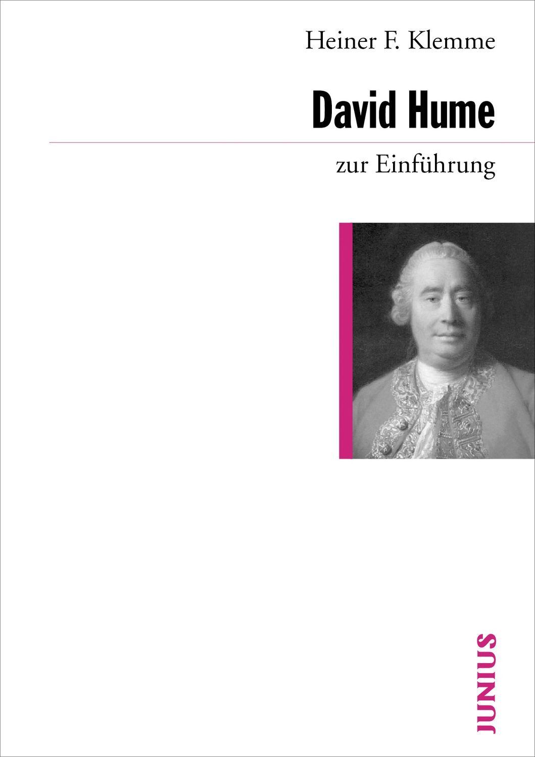 David Hume zur Einführung / Heiner F. Klemme