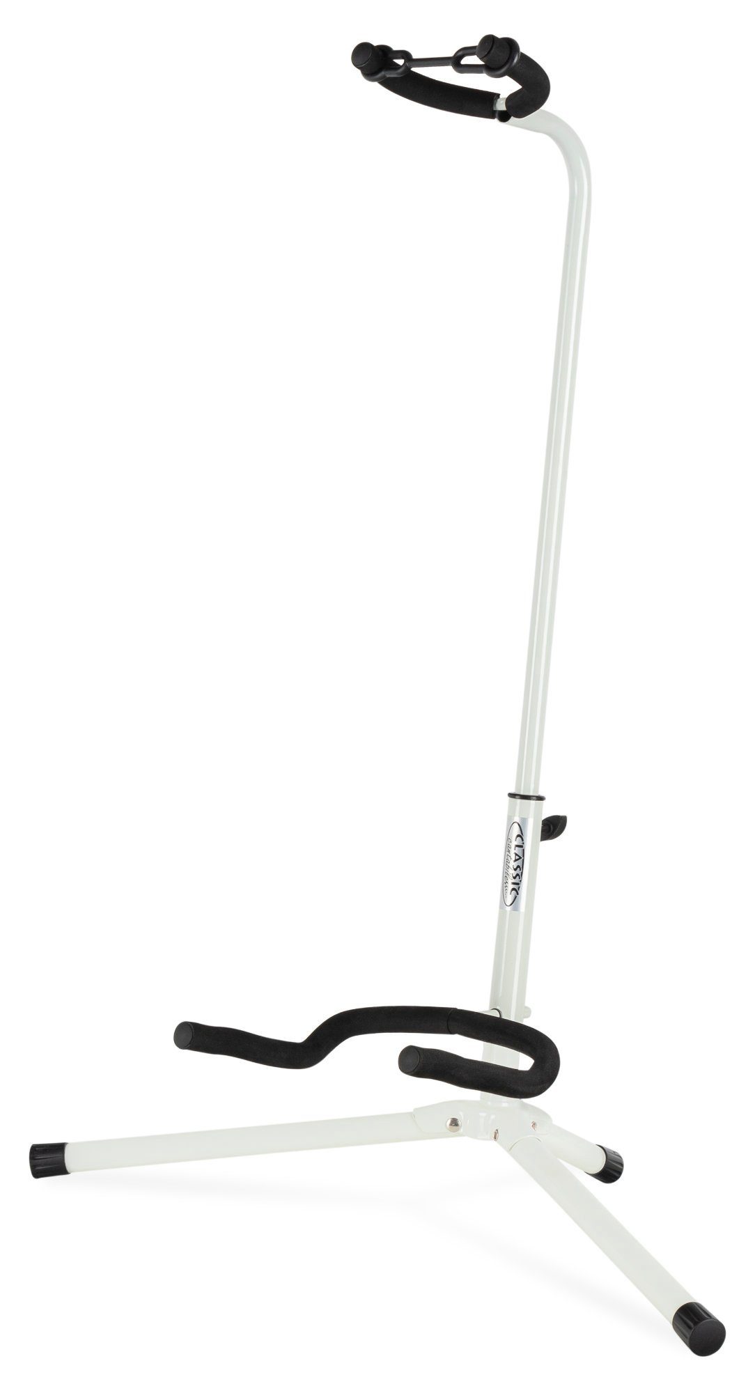 Classic Cantabile Gitarrenständer GS-30 Gitarrenstativ, Gepolsterte Auflage - Klappbarer Gitarrenständer