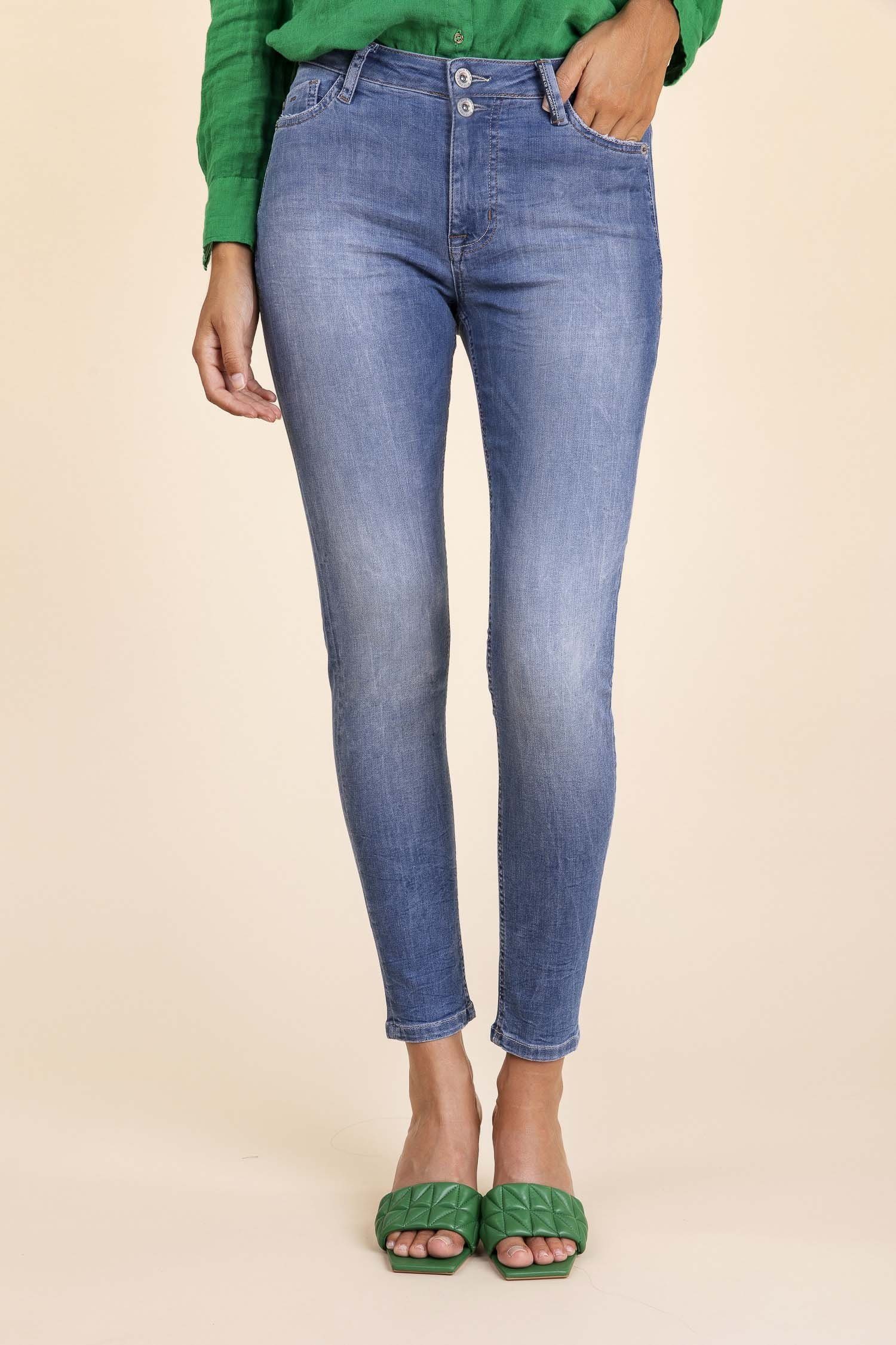 BLUE FIRE Stretch-Jeans BLUE FIRE LARA pacific 1136.234