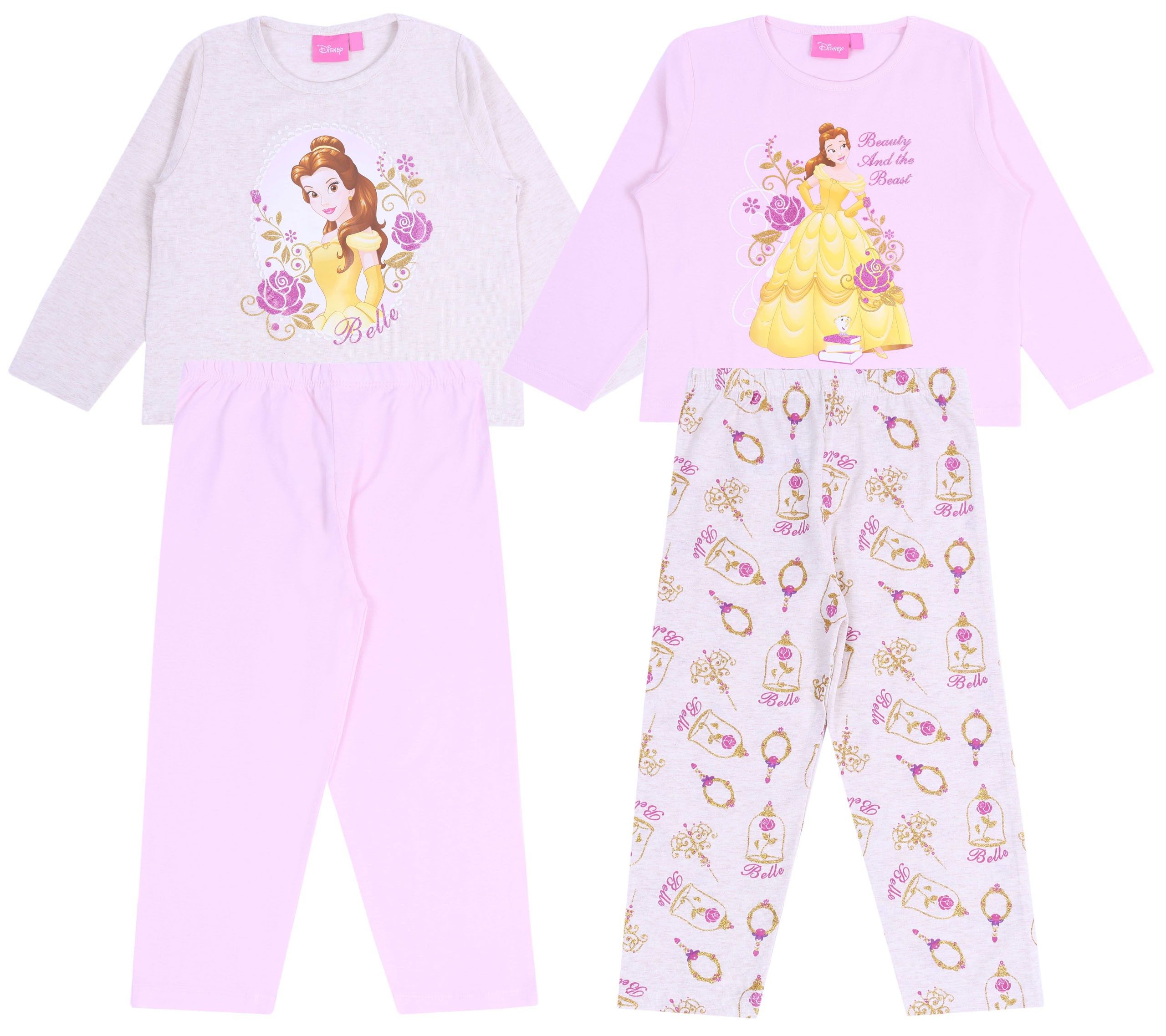 Schlafanzug 2 x Schlafanzug Bella DISNEY 18-24 Monate