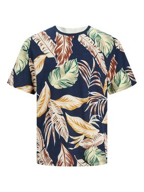 Jack & Jones T-Shirt JJEJEFF AOP TEE SS SN