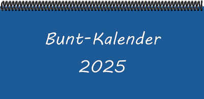 E&Z Verlag Gmbh Tischkalender XL-Tischkalender 2025 königsblau