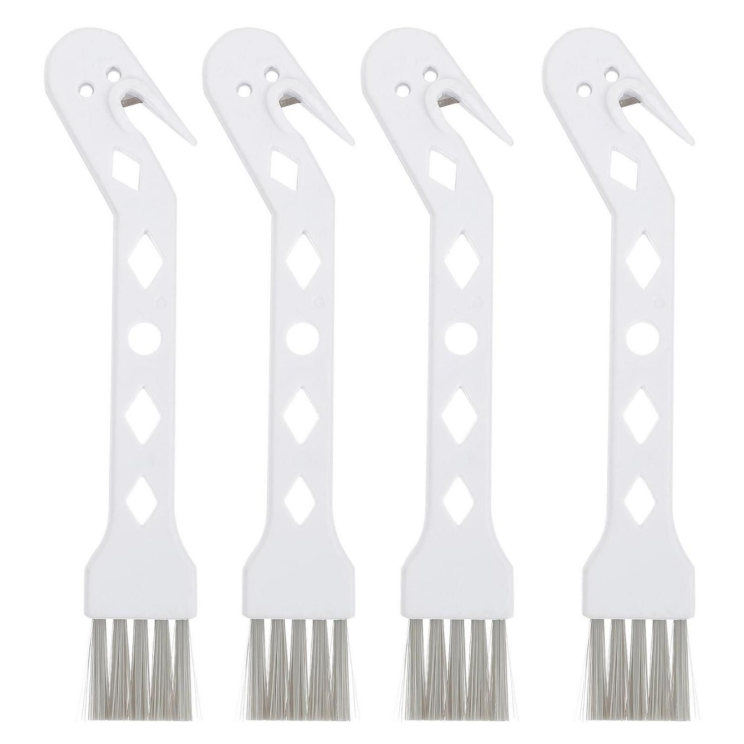 LuxusKollektion Staubpinsel Staubsaugerbürste 4er Set Nylonborsten