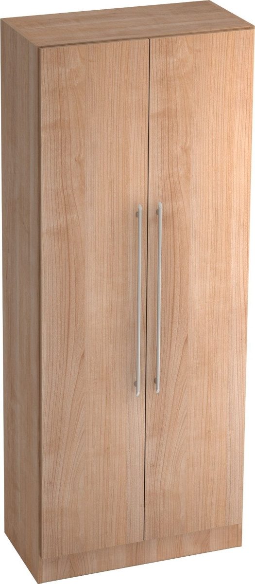 HAMMERBACHER Garderobenschrank Garderobenschrank Solid 5OH BxTxH 80x42x200,4cm Griff RE Nussbaum/Nuss