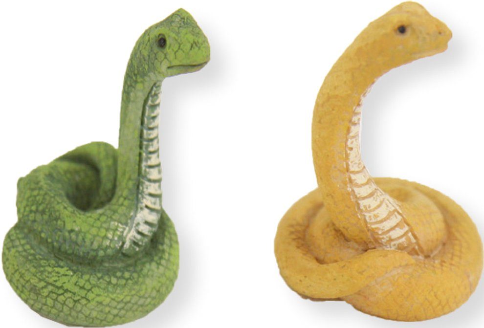 FADEDA Tierfigur 2x FADEDA Schlangenset, Höhe in cm: 3,5 (2 St)