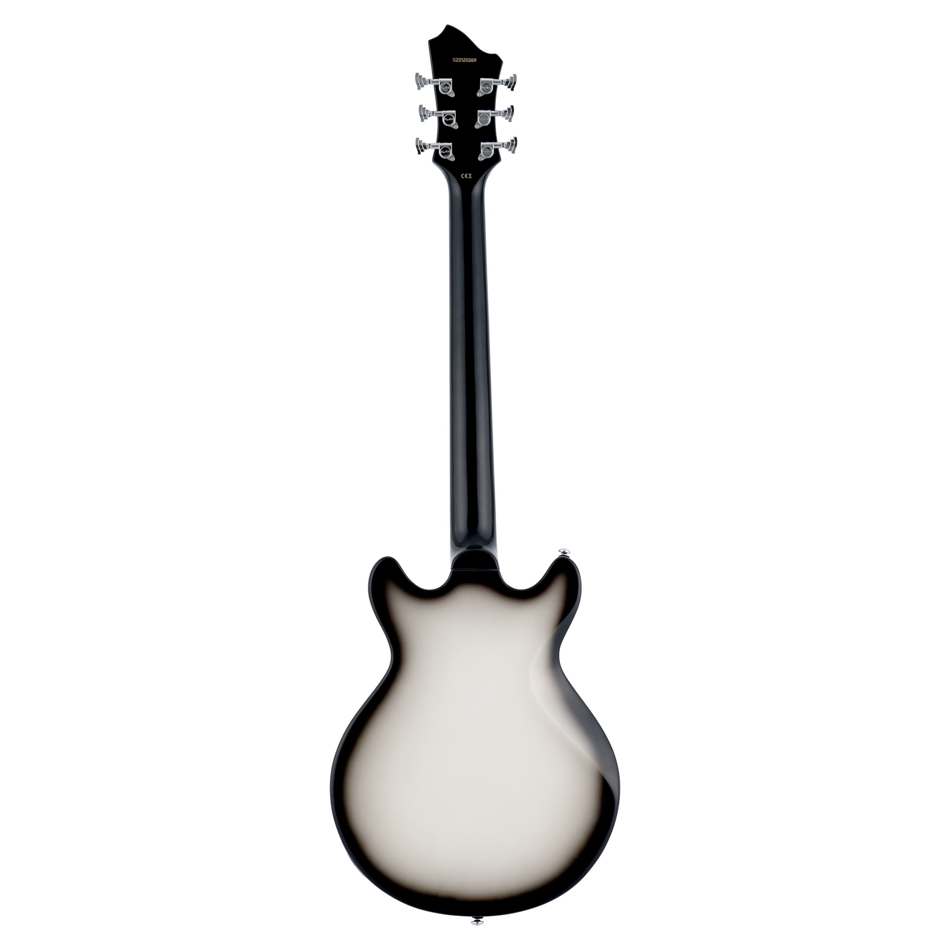 Hagstrom E-Gitarre, E-Gitarren, Andere Modelle, Megin Aged Grey Burst - E-Gitarre