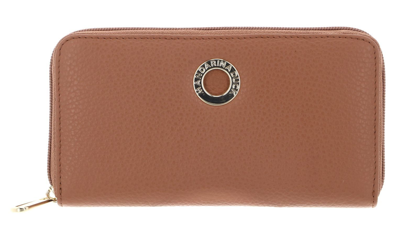 Mandarina Duck Geldbörse Zip Around Wallet, aus echtem Leder
