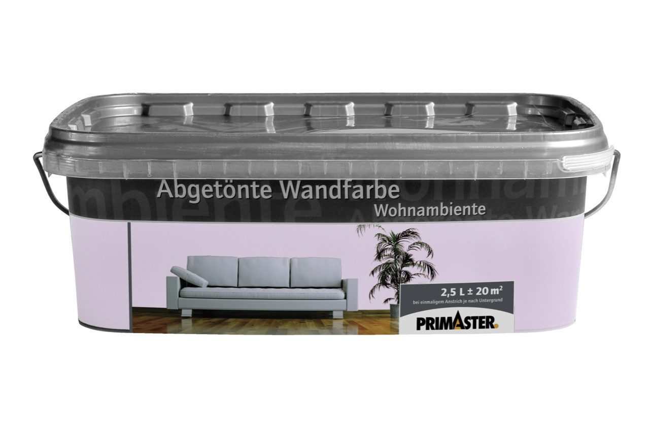 Primaster Wandfarbe Primaster Wandfarbe Wohnambiente 2,5 L flieder