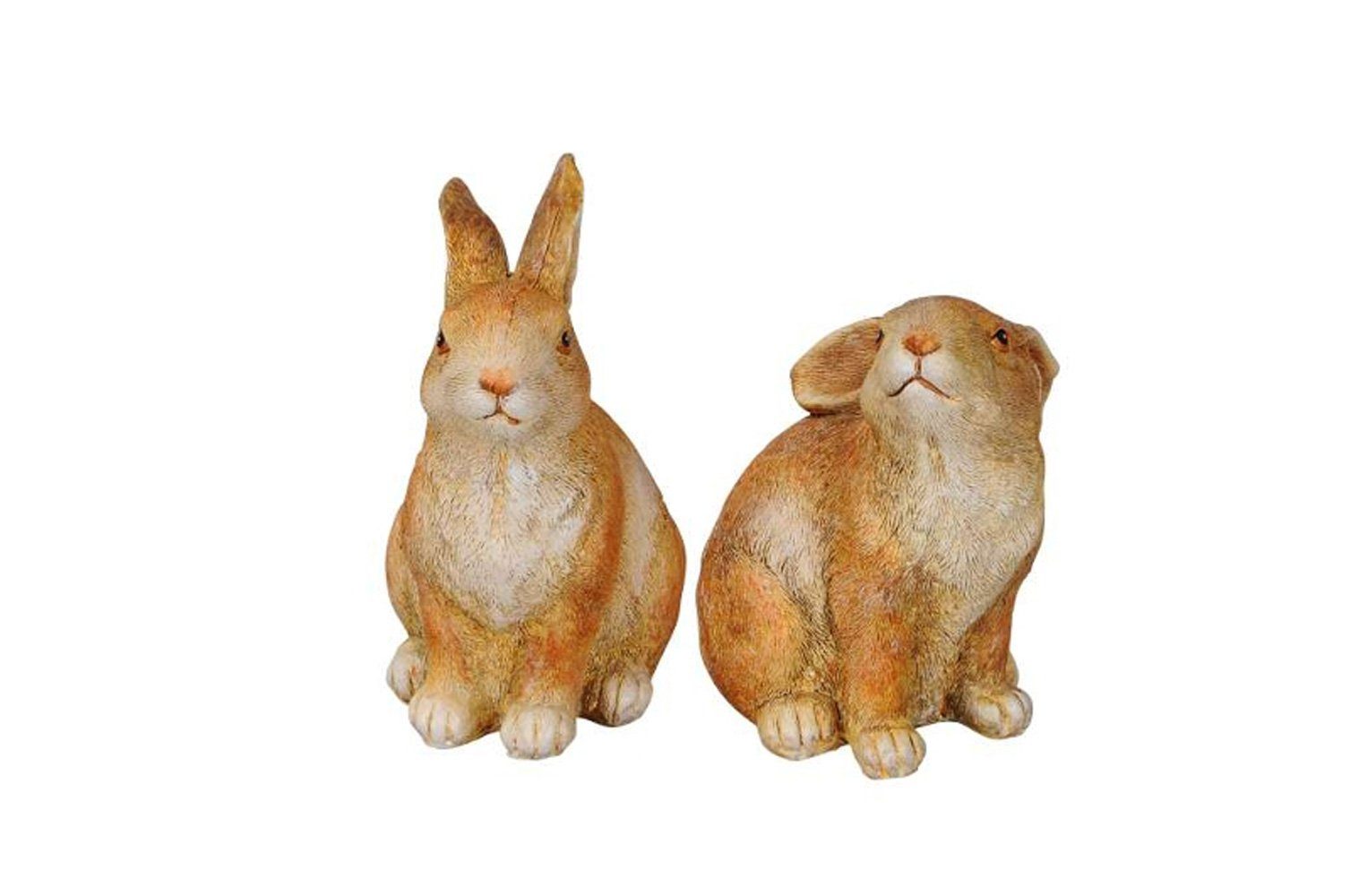 Posiwio Osterhase Süsse Osterhasen im Set Hase natur H13 cm braun (2 St)