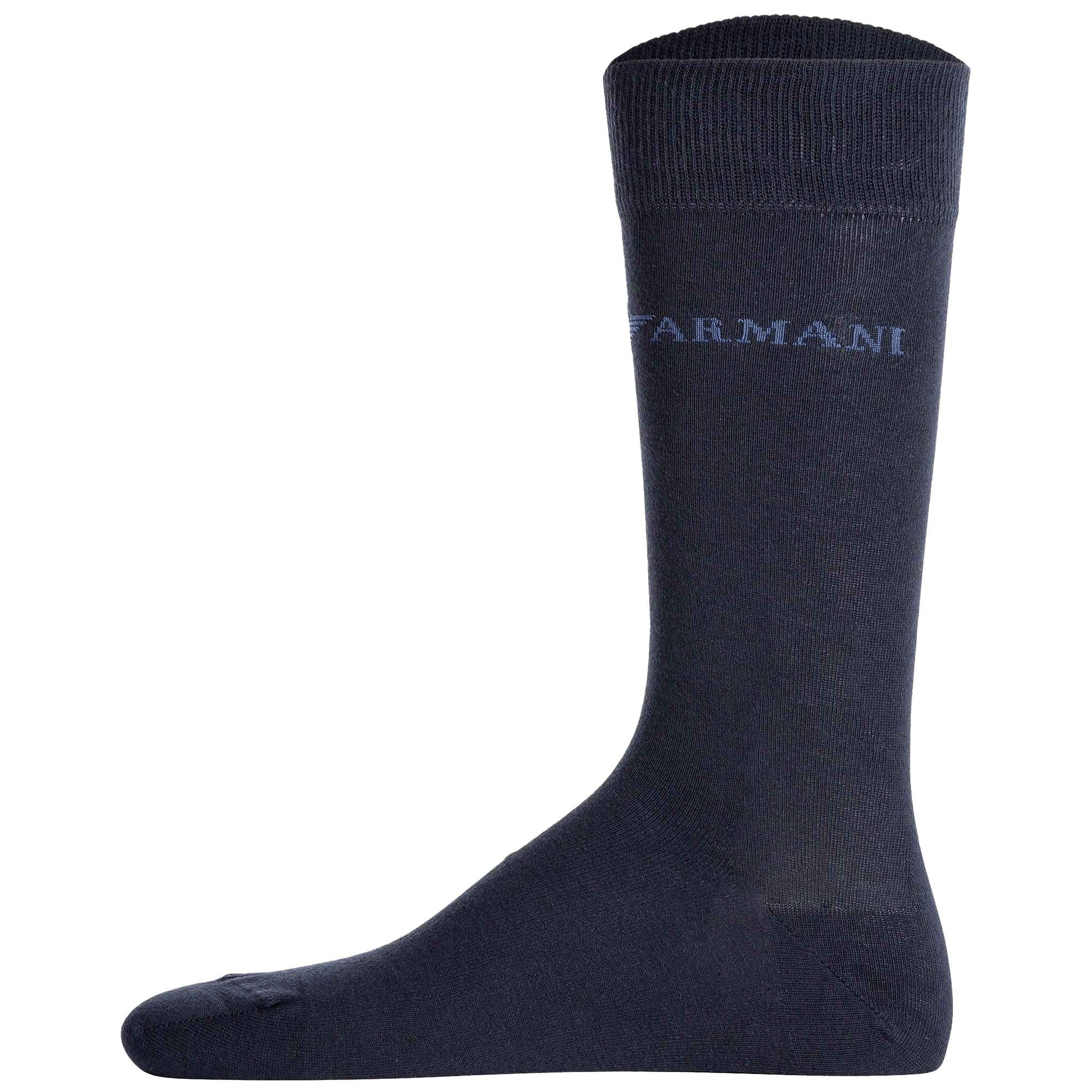 Emporio Armani Kurzsocken Herren Socken 3er Pack Baumwolle Casual Cotton (Packung, 3er Pack)