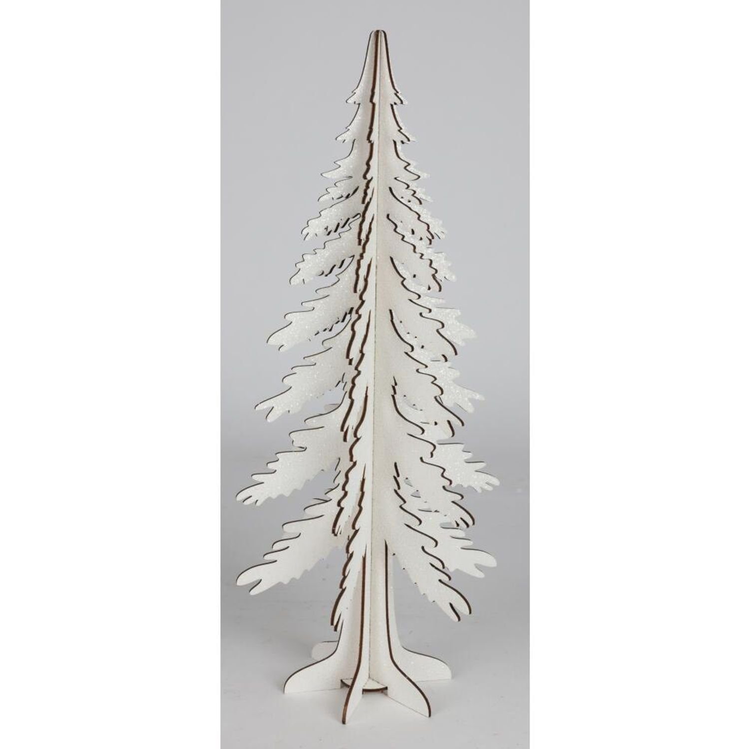 TANNE H=45cm 12x Ambiente wohne Advent BURI Weihnachten Dekoration Dekofigur Holzdeko