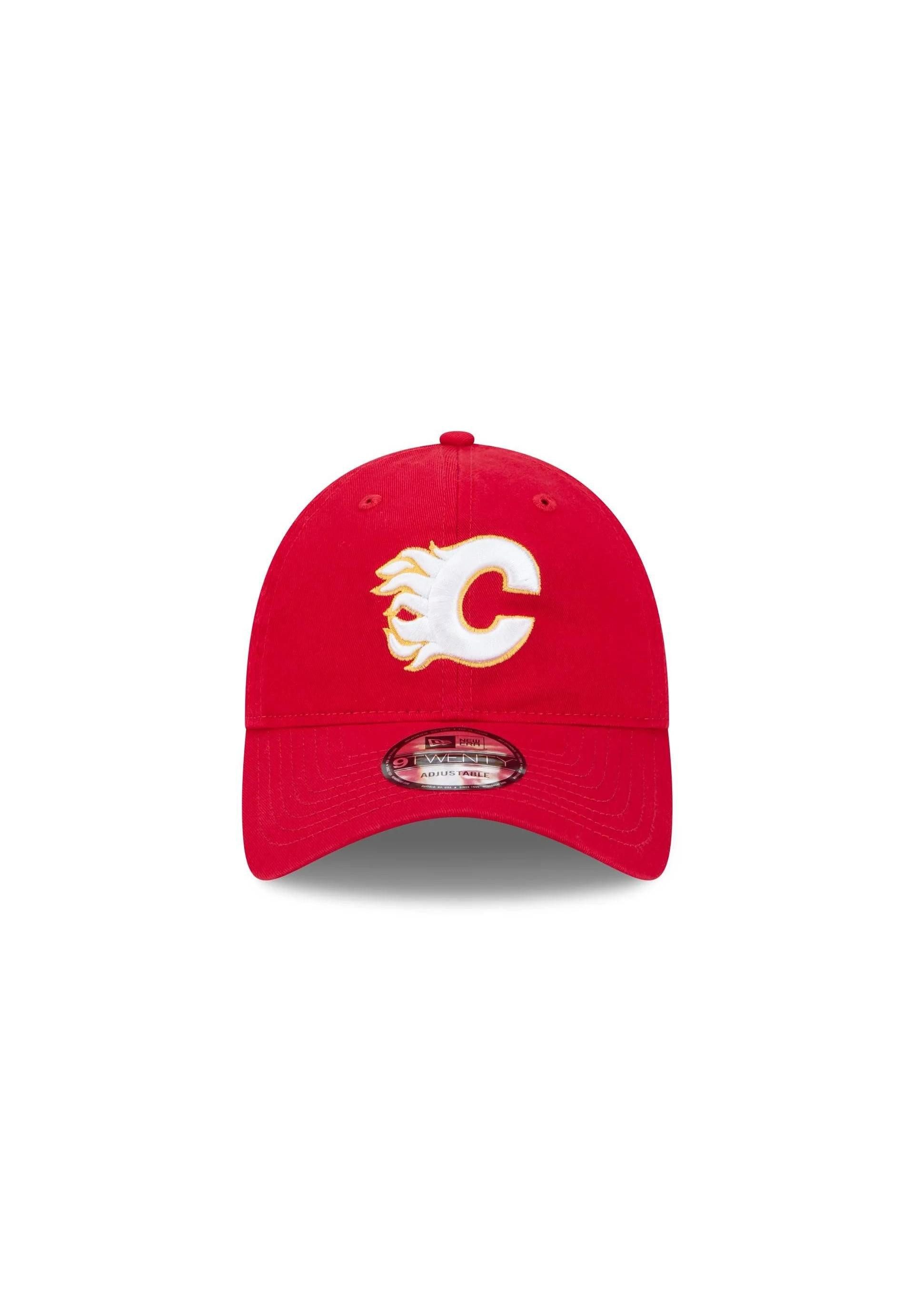New Era Baseball Cap Calgary Flames NHL Injection Rot Verstellbare 9Twenty Cap New Era (1-St)