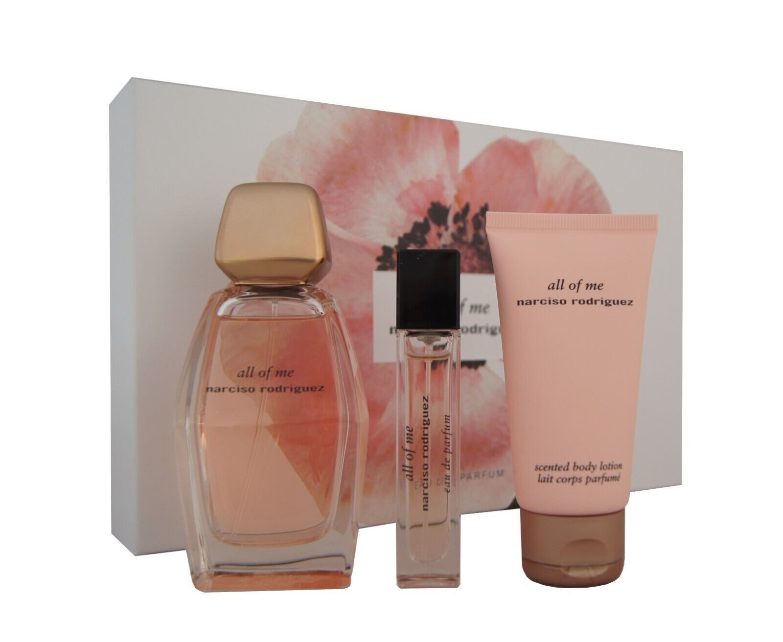 Duft-Set narciso rodriguez all of me Eau de Parfum 90ml & BL 50ml + EDP 10ml