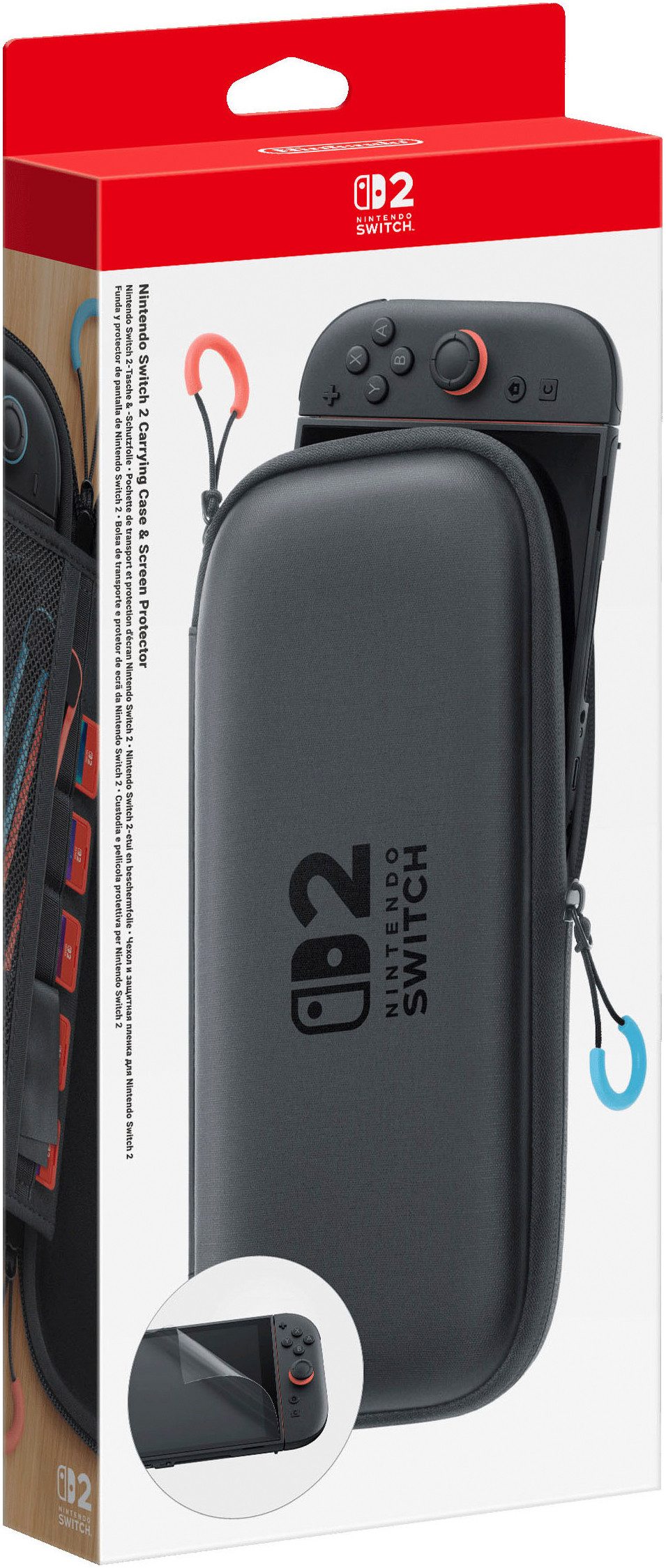 Nintendo Switch 2 Konsolen-Tasche Switch 2 & Schutzfolie