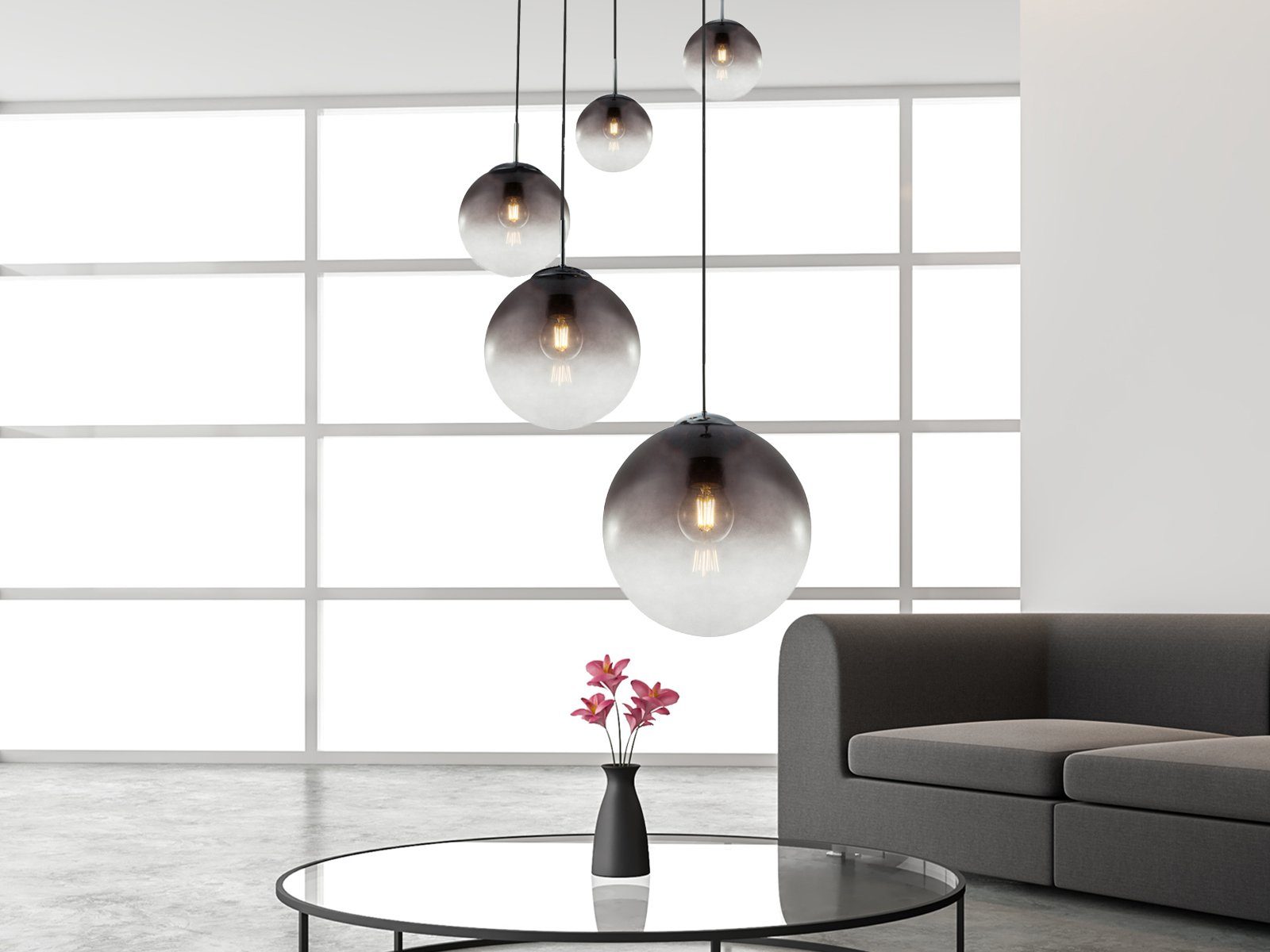 GLOBO LIGHTING LED Pendelleuchte, LED wechselbar, günstig online kaufen