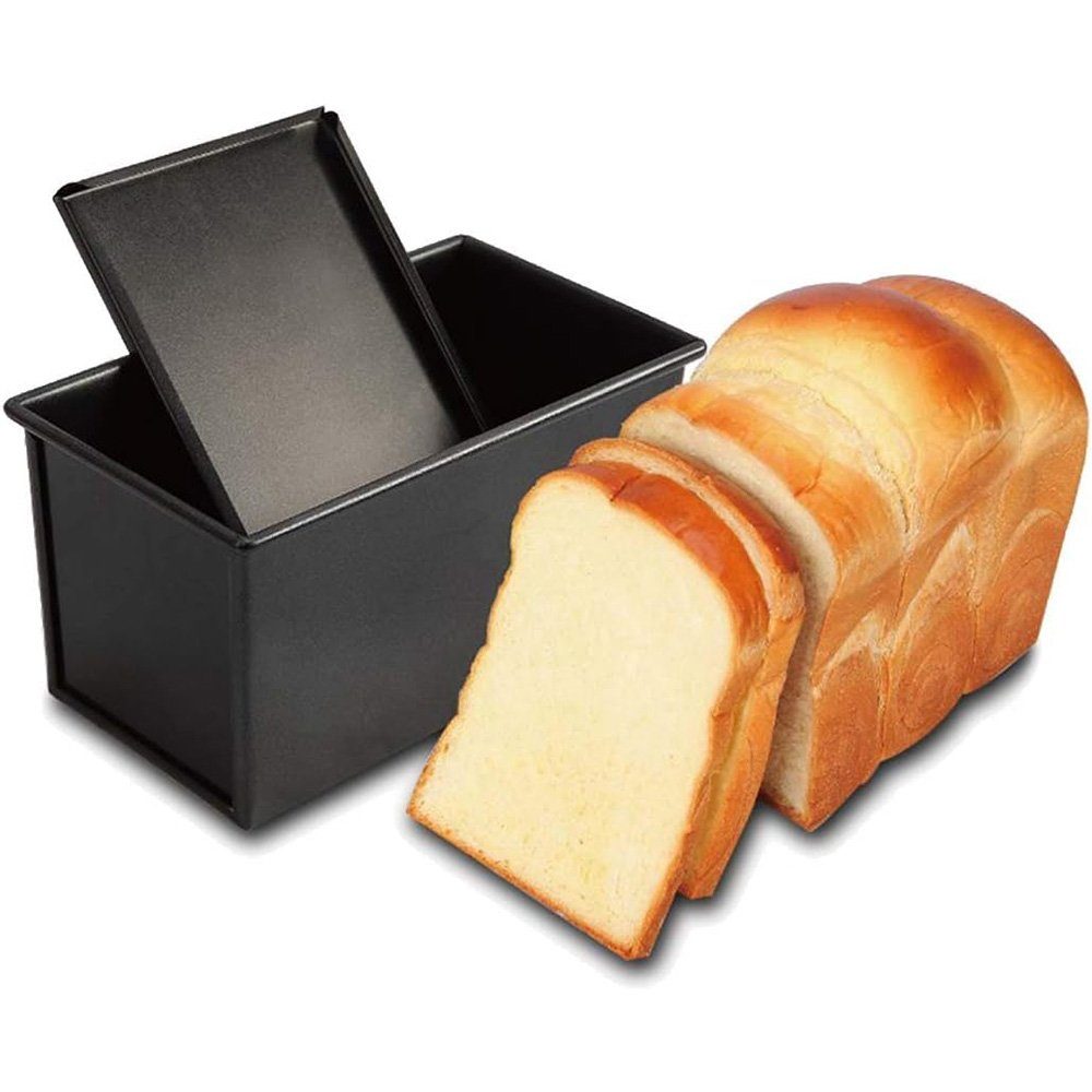 HIBNOPN Brotbackform Backform Toast Brot Gebäck Kuchen Brotbackform Mold Backform Deckel