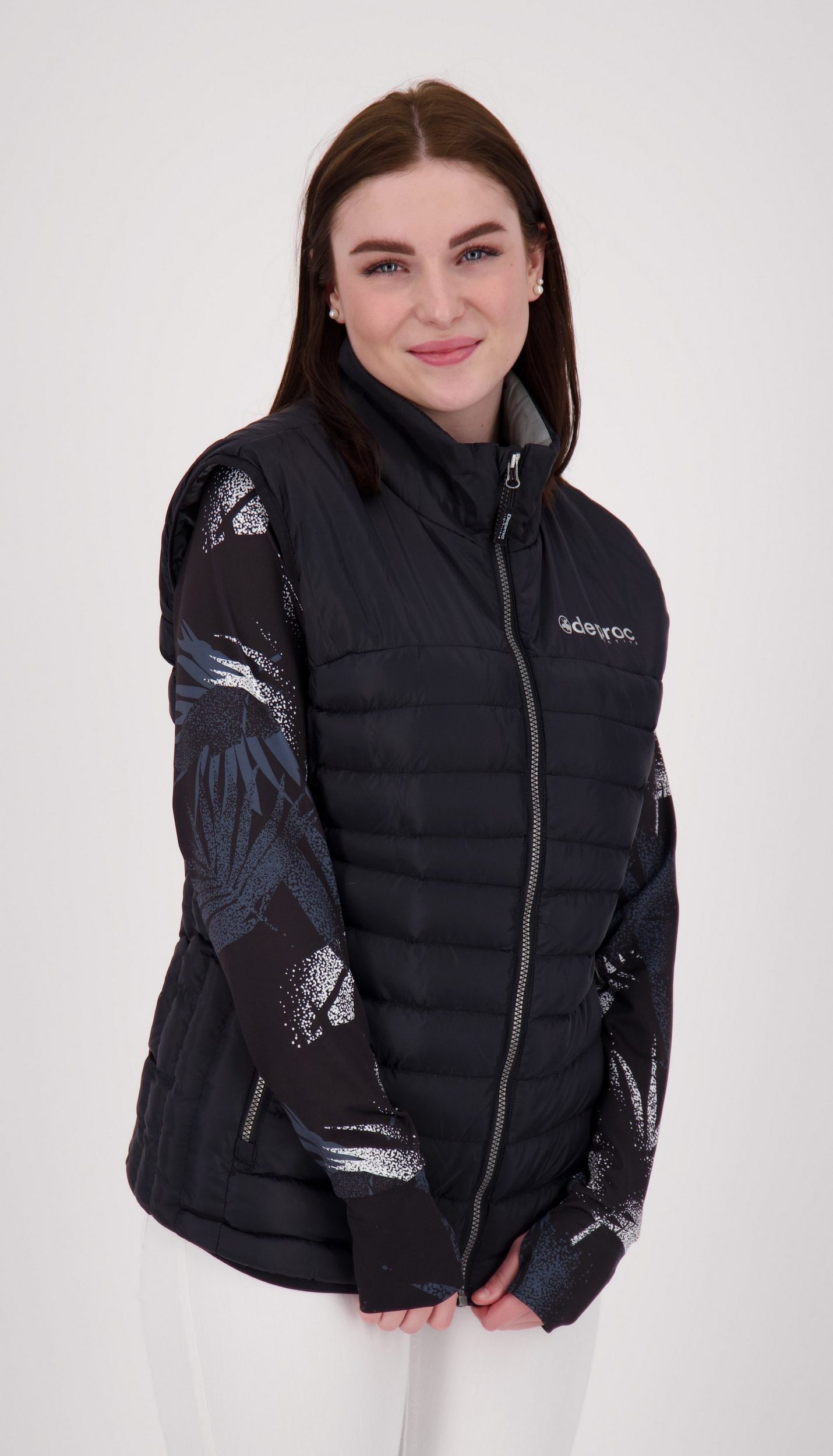 DEPROC Active Steppweste Steppweste GILMOUR POWERSTRETCH CS VEST mit  Stehkragen | Steppwesten