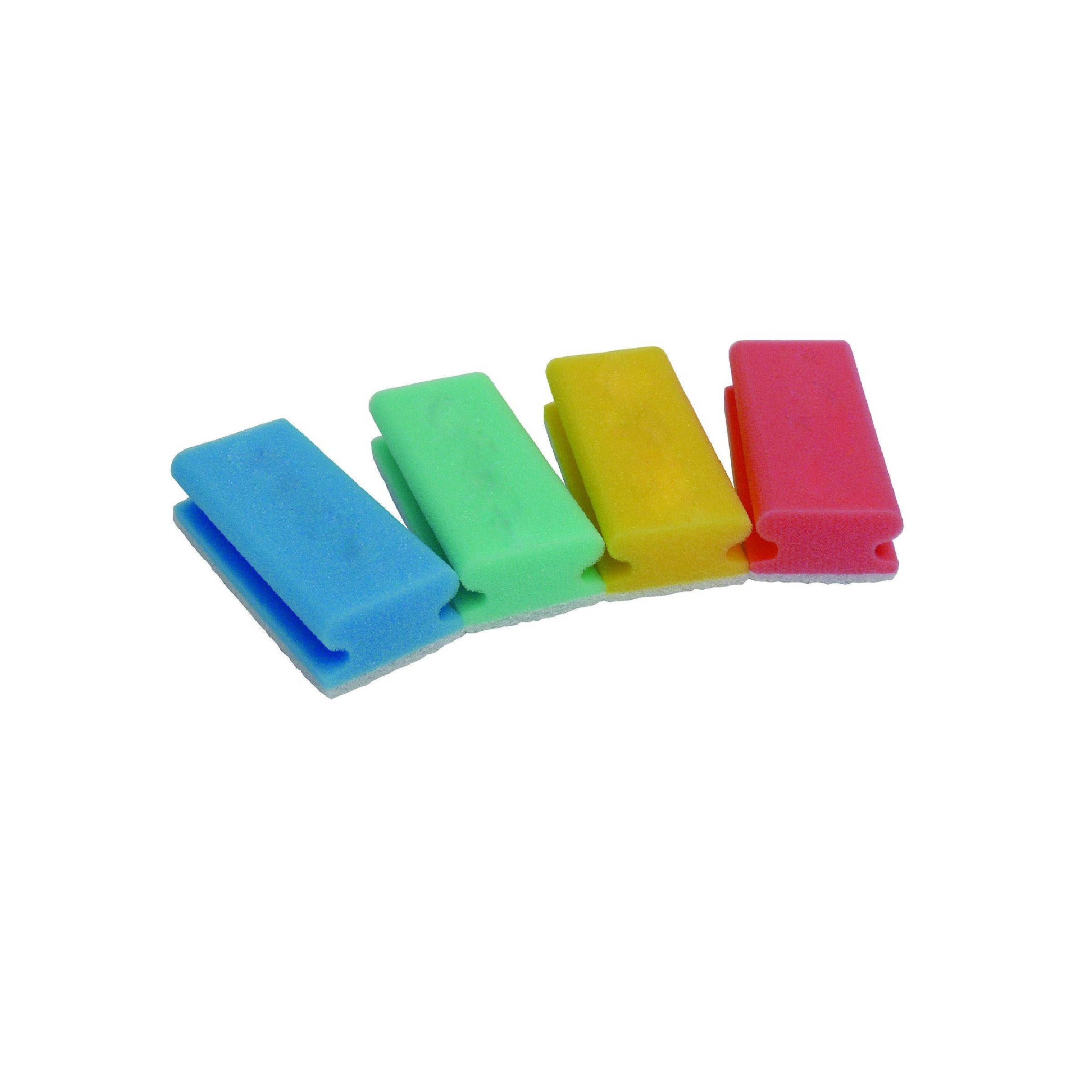 Sito Schwamm Pad-Schwamm kratzfrei 7 x 15 cm mit Griffleiste und weißer Padseite