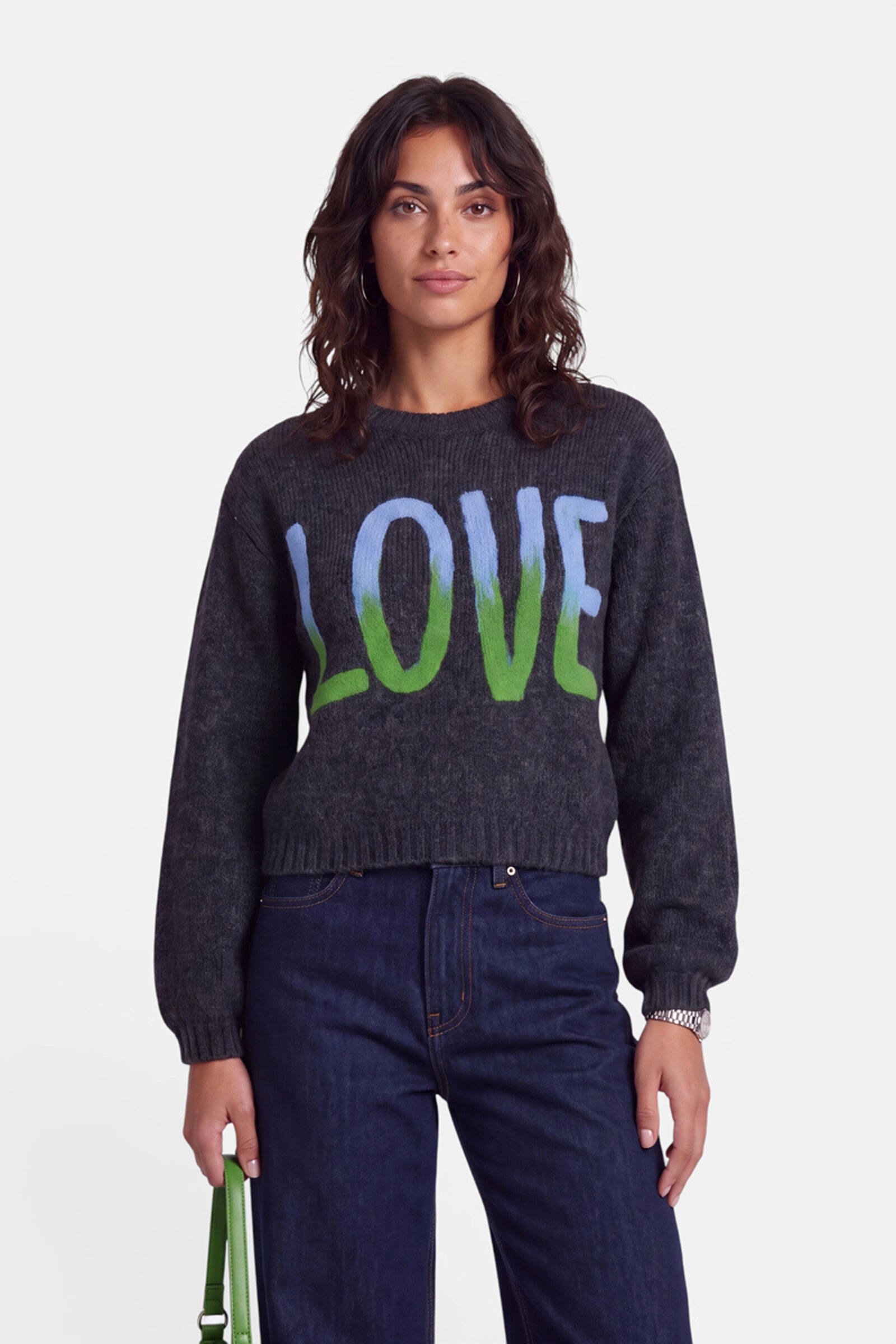 Princess goes Hollywood Strickpullover LOVE mit Love-Intarsie