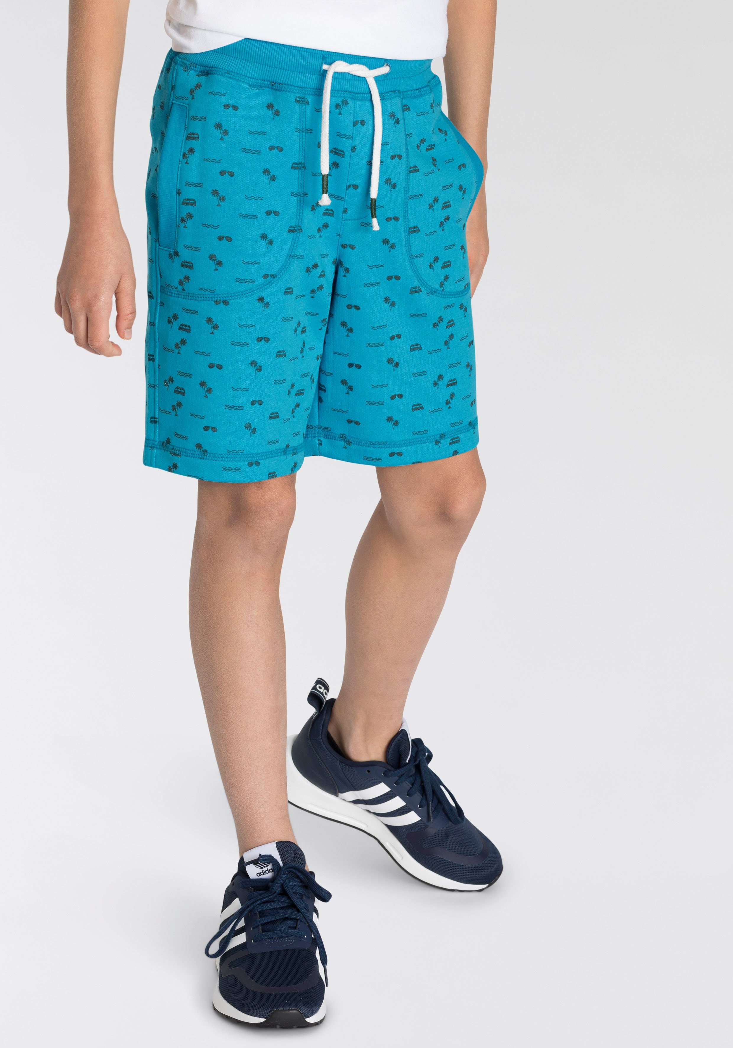 Scout Sweatshorts SUMMER Seitentaschen (Packung, 2er-Pack) mit