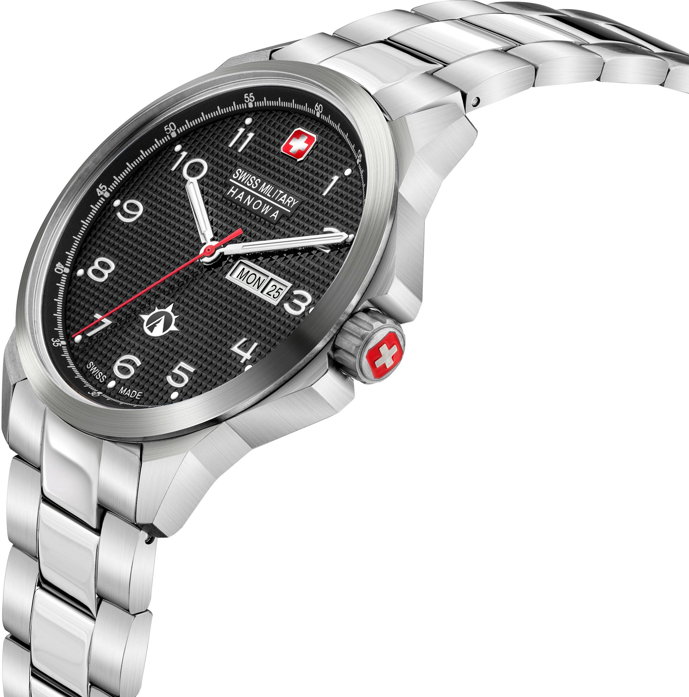 Swiss Military Schweizer Hanowa PUMA, schwarz Uhr SMWGH2100303