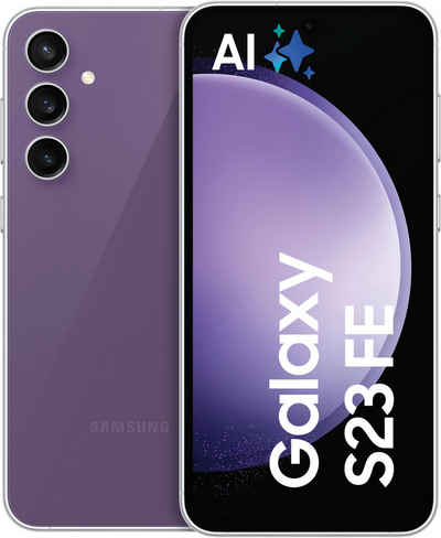 Samsung Galaxy S23 FE 256GB Smartphone (16,31 cm/6,4 Zoll, 256 GB Speicherplatz, 50 MP Kamera, AI-Funktionen)