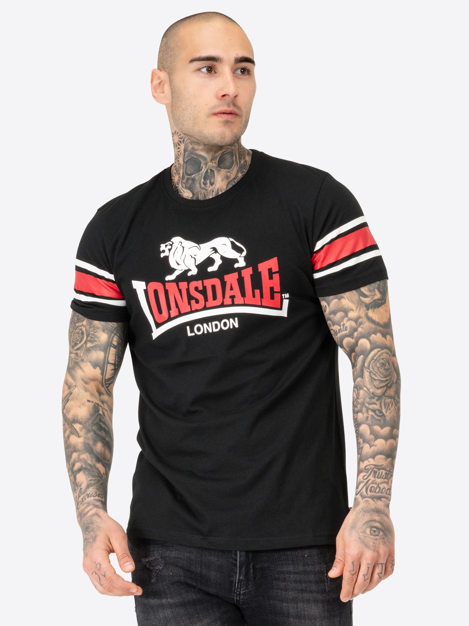 Lonsdale T-Shirt Lonsdale Herren T-Shirt Hempriggs günstig online kaufen