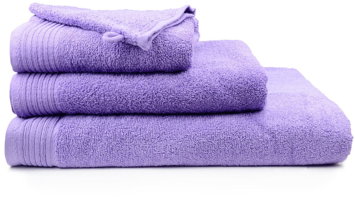 bestickt mit Handtuch lila mit Badetuch, Schnoschi hochwertige Oma Oma oder oder Opa Duschtuch Gästehandtuch Bestickung Handtuch Opa