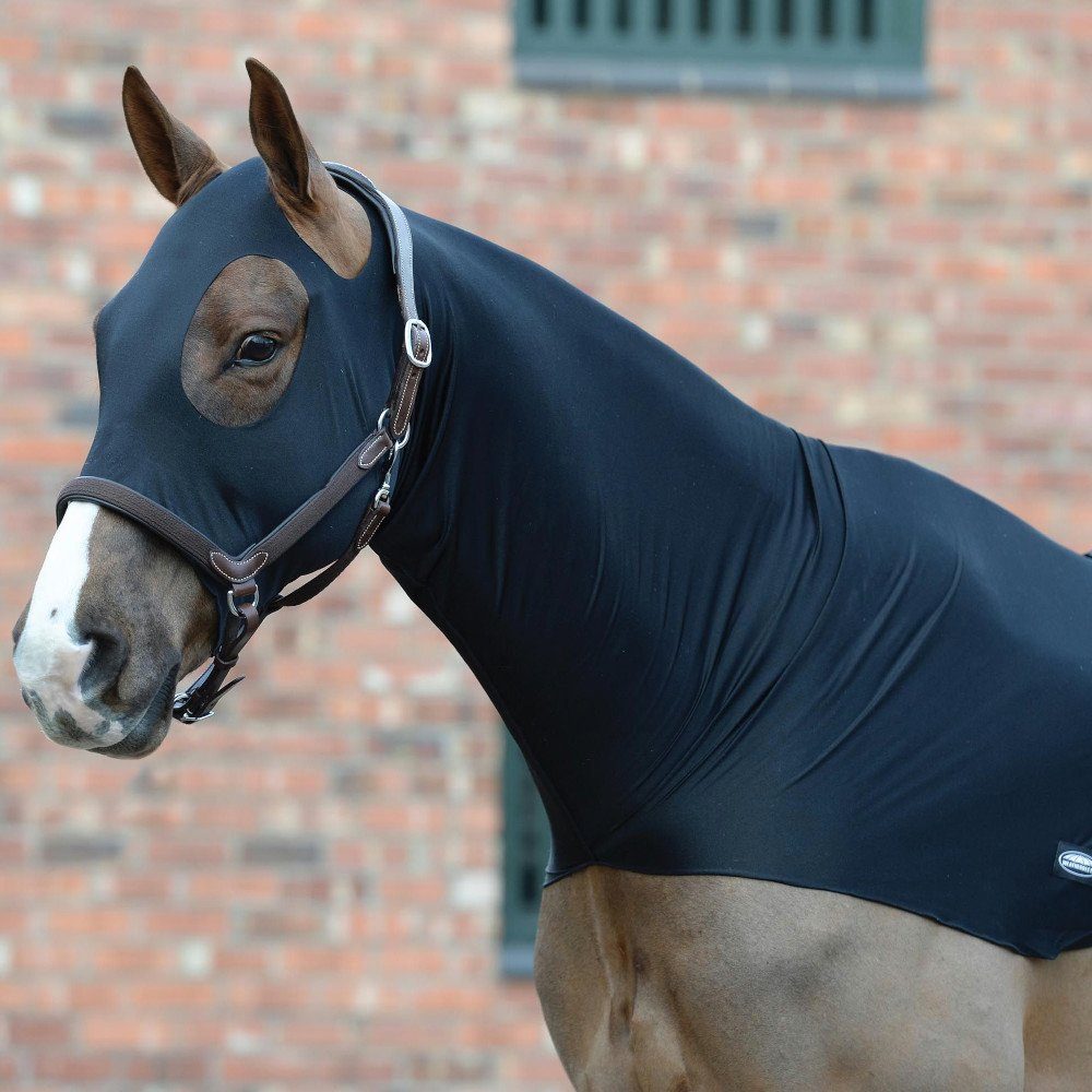 WeatherBeeta Pferde-Stalldecke Weatherbeeta Stretch Halsteil - black