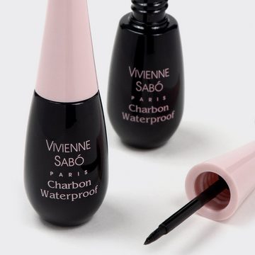 VIVIENNE SABO Eyeliner Vivienne Sabo - Liquid Eyeliner Charbon - waterproof, 1-tlg.