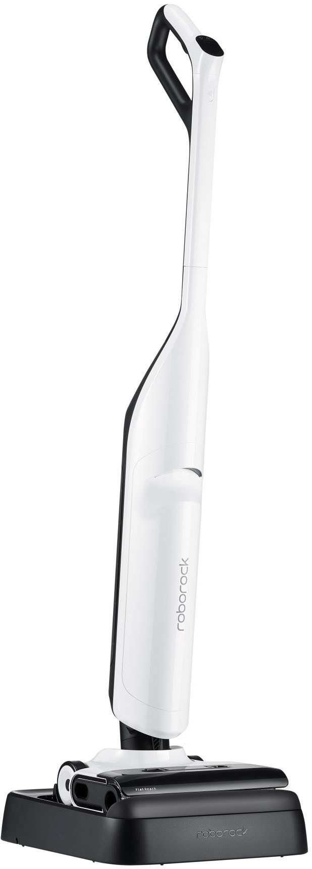 Roborock Nass-Trocken-Sauger Flexi Lite, Selbstreinigende und trocknende Rolle in der Station, 160 W, DirTect™-Technologie zur intelligenten Schmutzerkennung