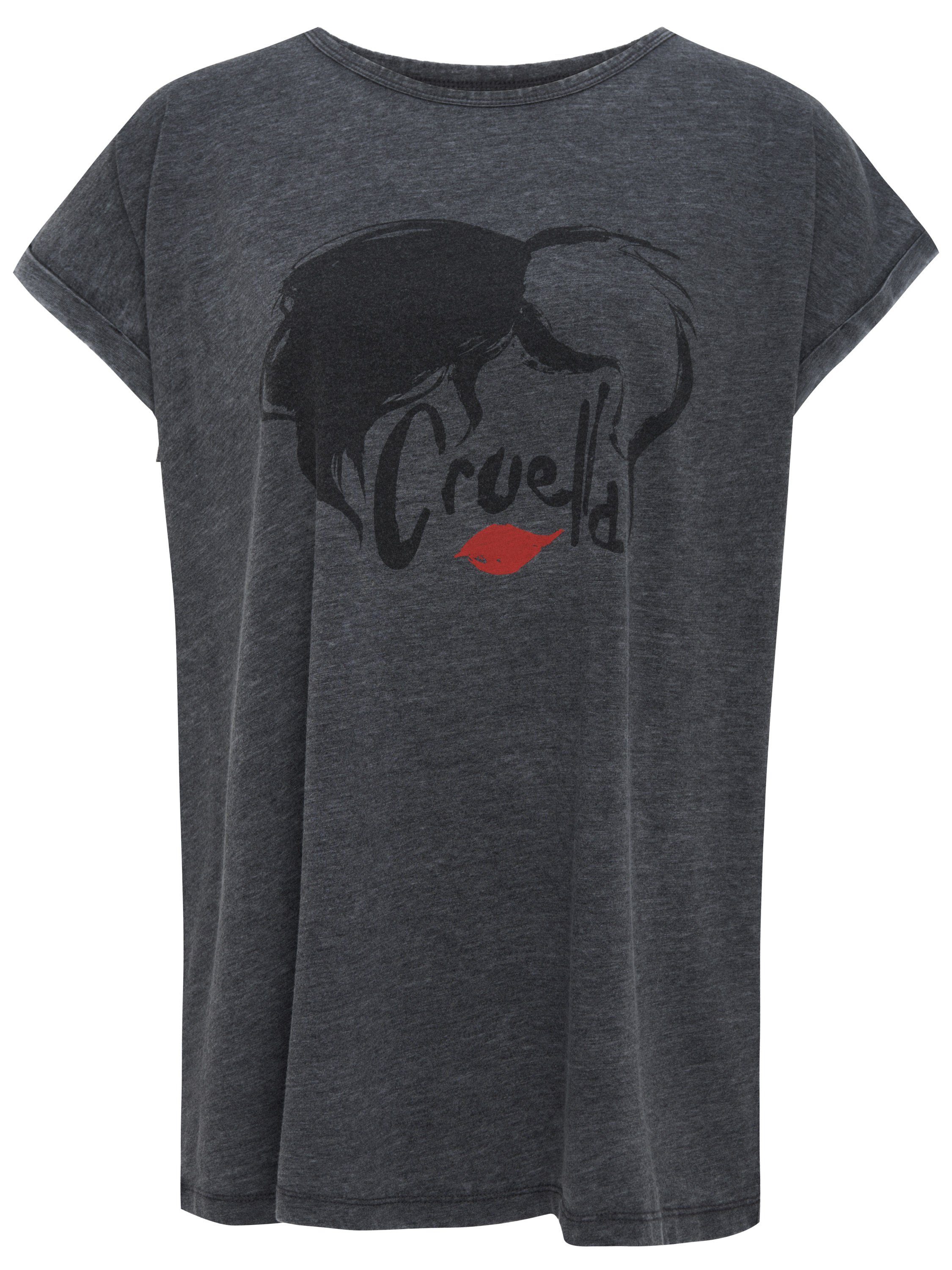 GOTS Cruella zertifizierte Bio-Baumwolle Devil Recovered Features T-Shirt